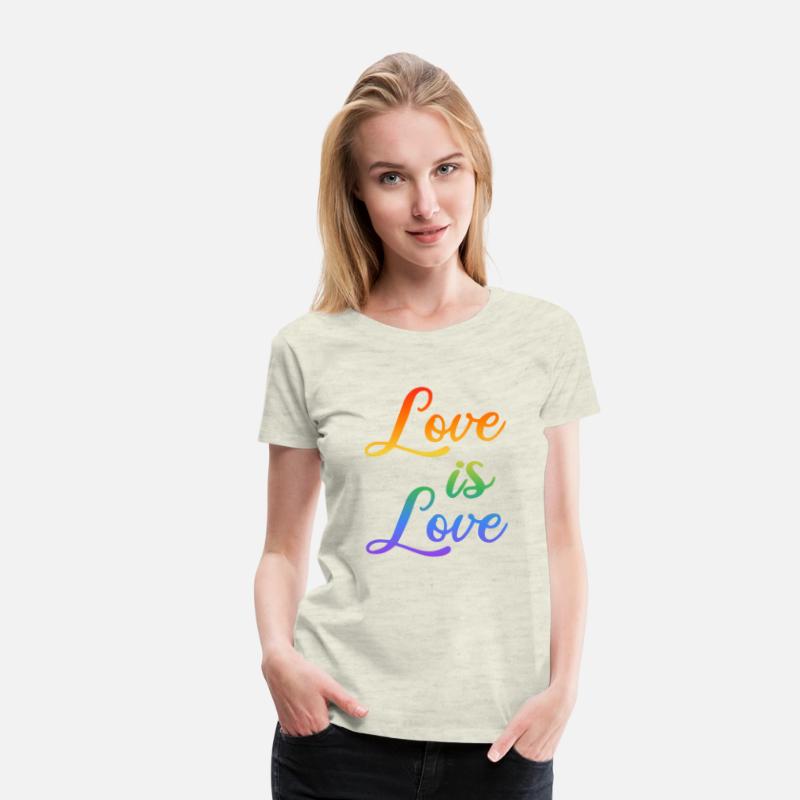 love is love rainbow colored letters