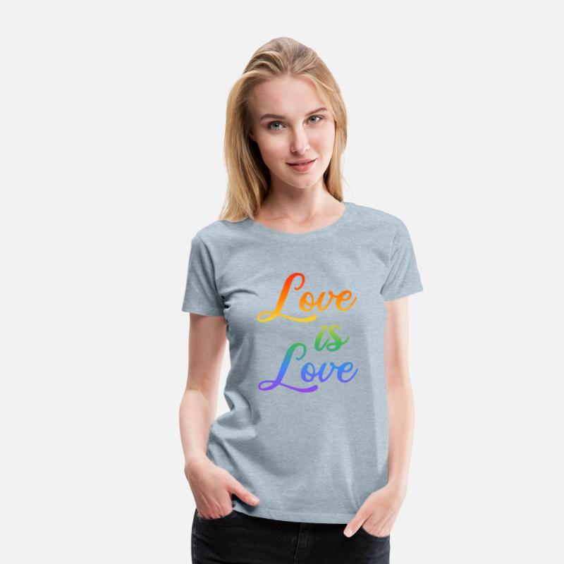 love is love rainbow colored letters