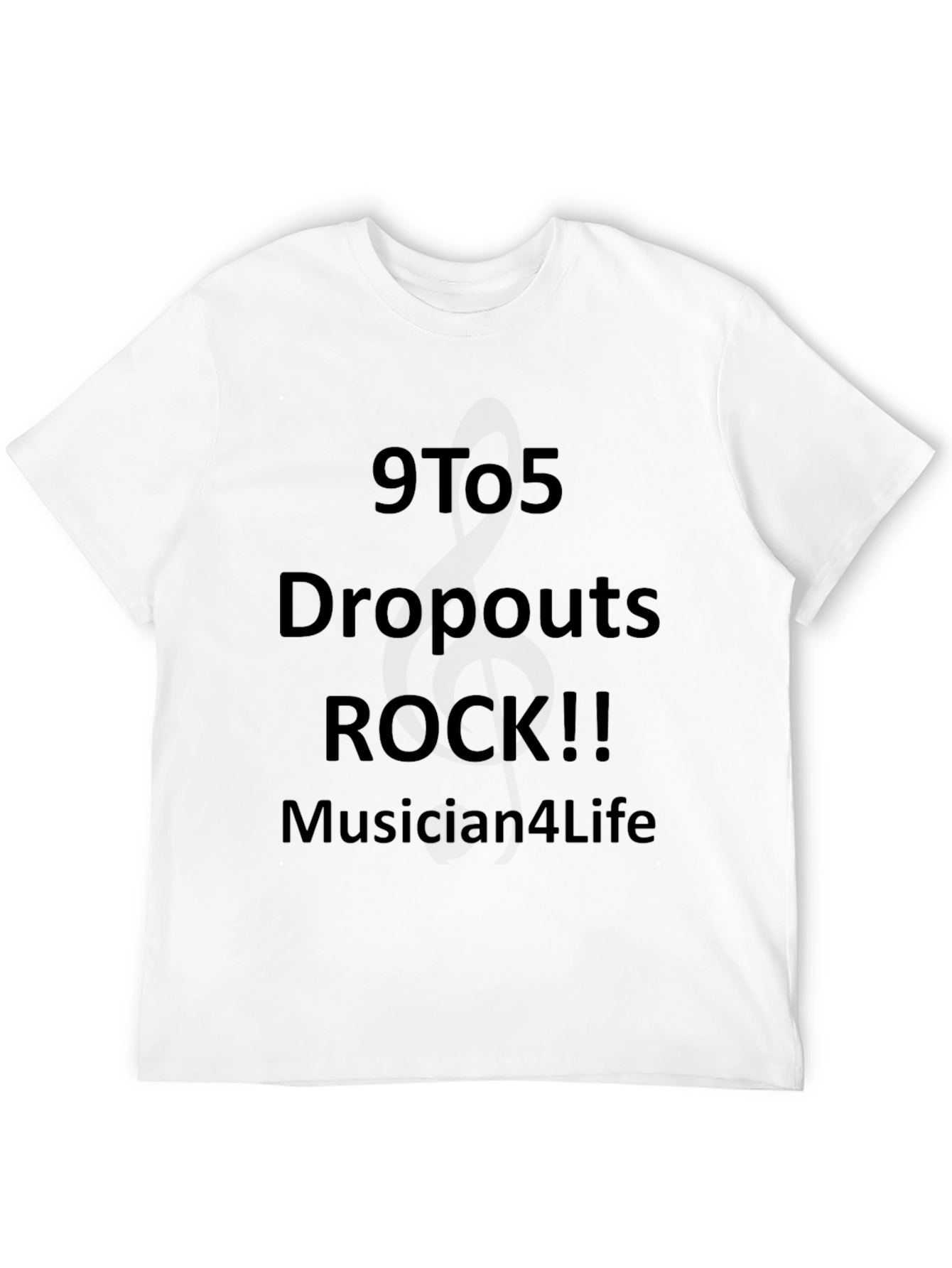 9to5 Dropout Musician T-shirt