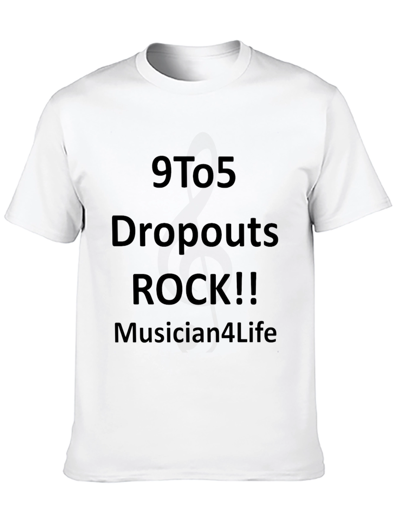 9to5 Dropout Musician T-shirt