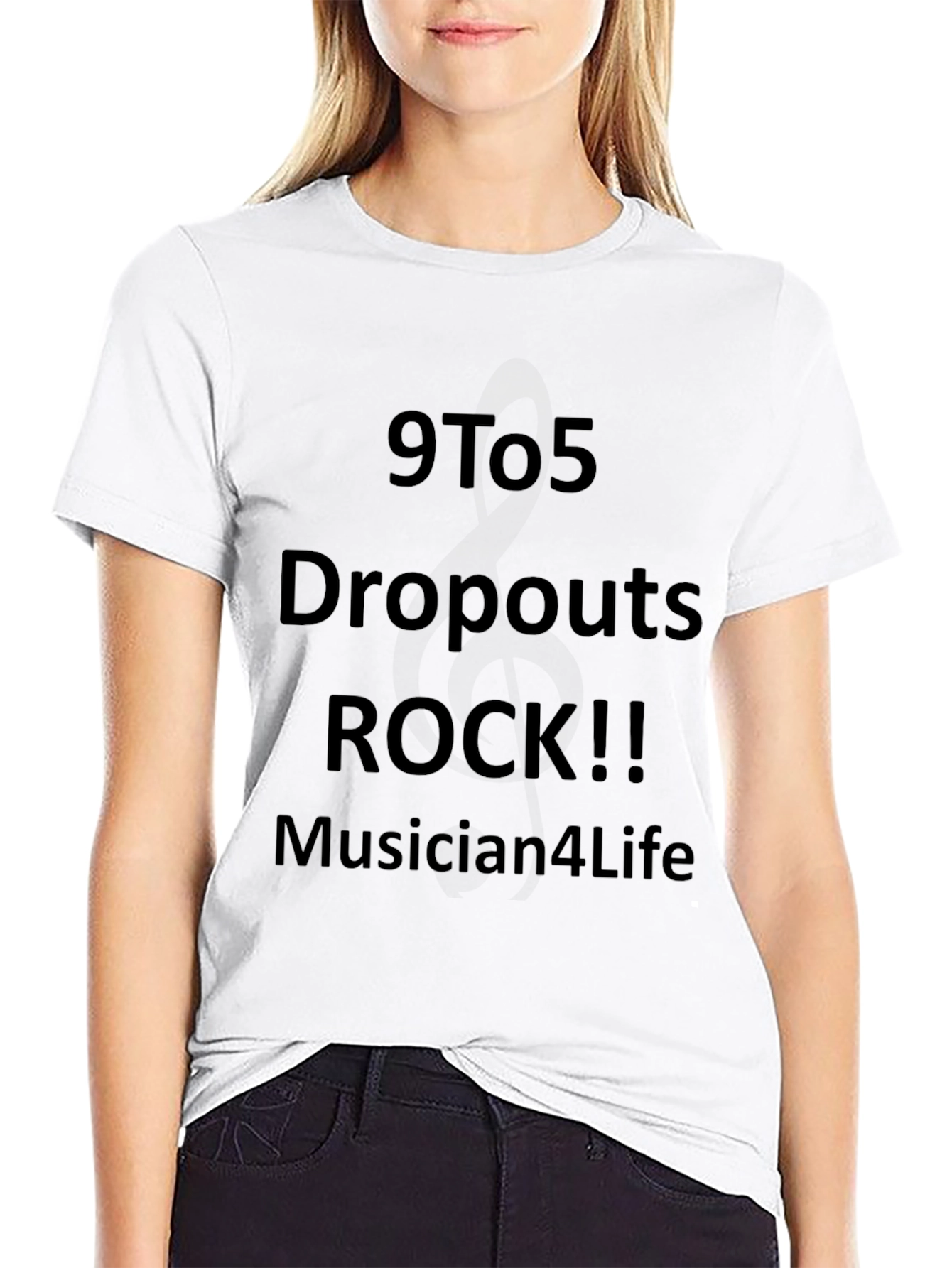 9to5 Dropout Musician T-shirt