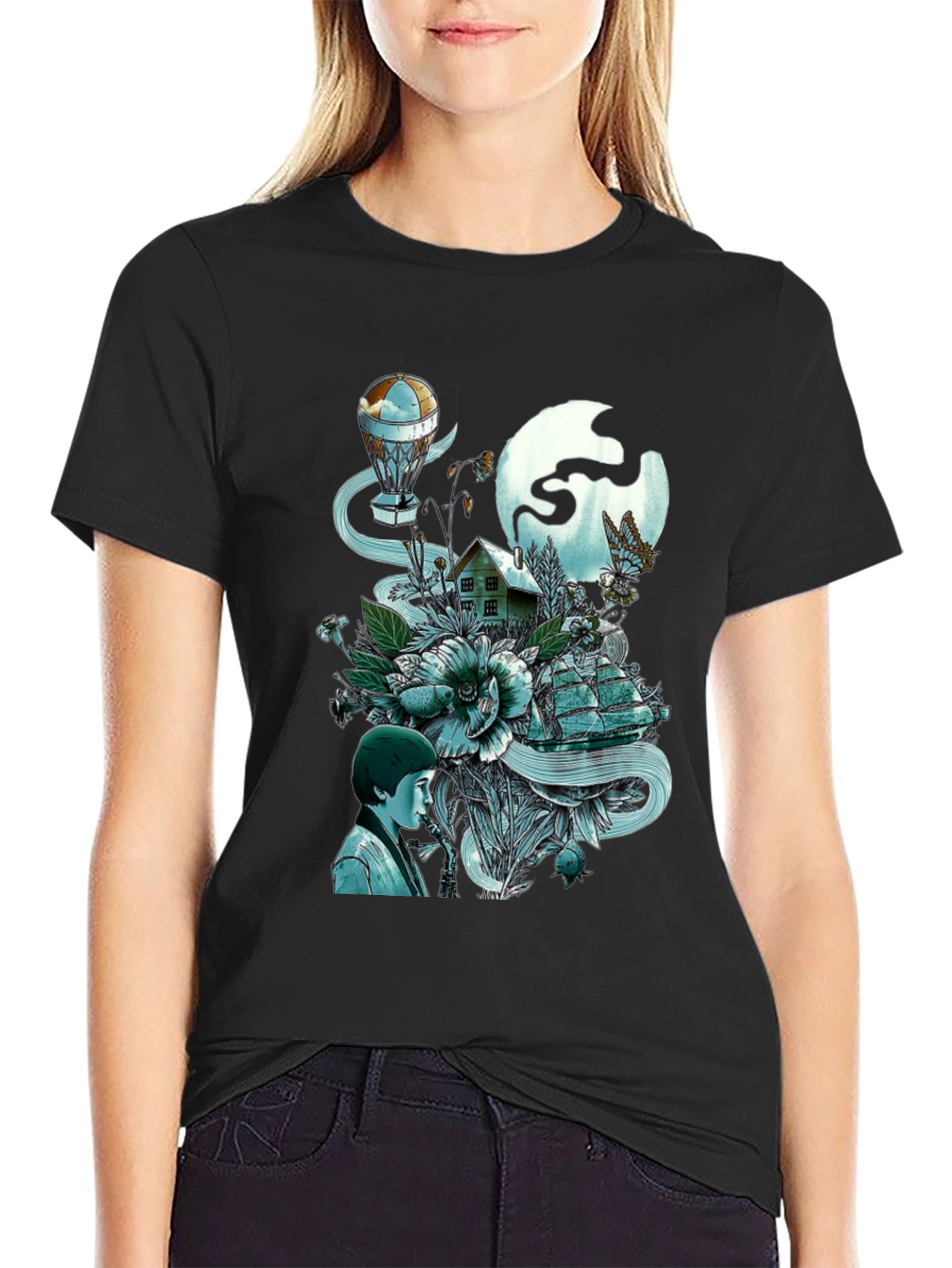 Dreamscape Graphic Tee - Unique Design
