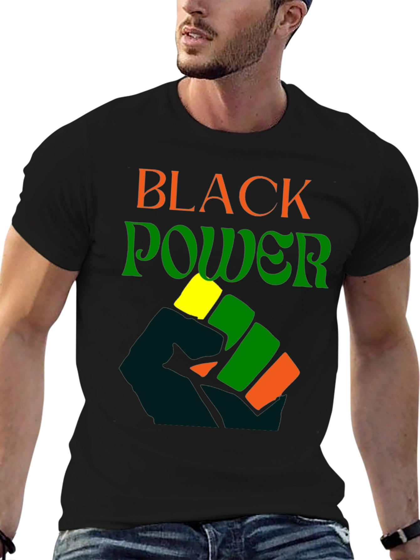 Black Power Fist T-Shirt -  Equality Graphic Tee