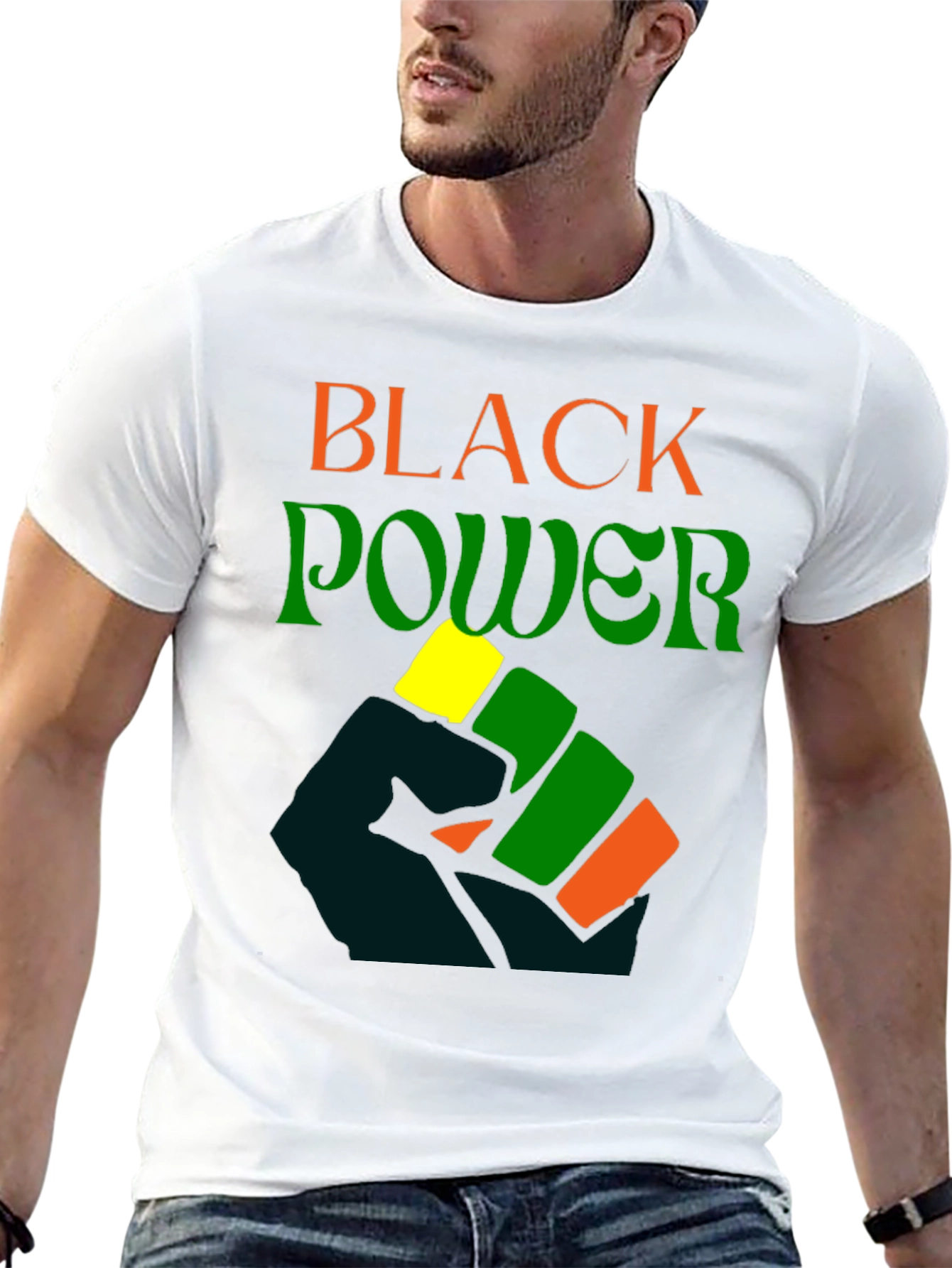 Black Power Fist T-Shirt -  Equality Graphic Tee