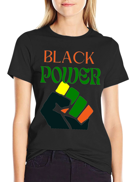 Black Power Fist T-Shirt -  Equality Graphic Tee