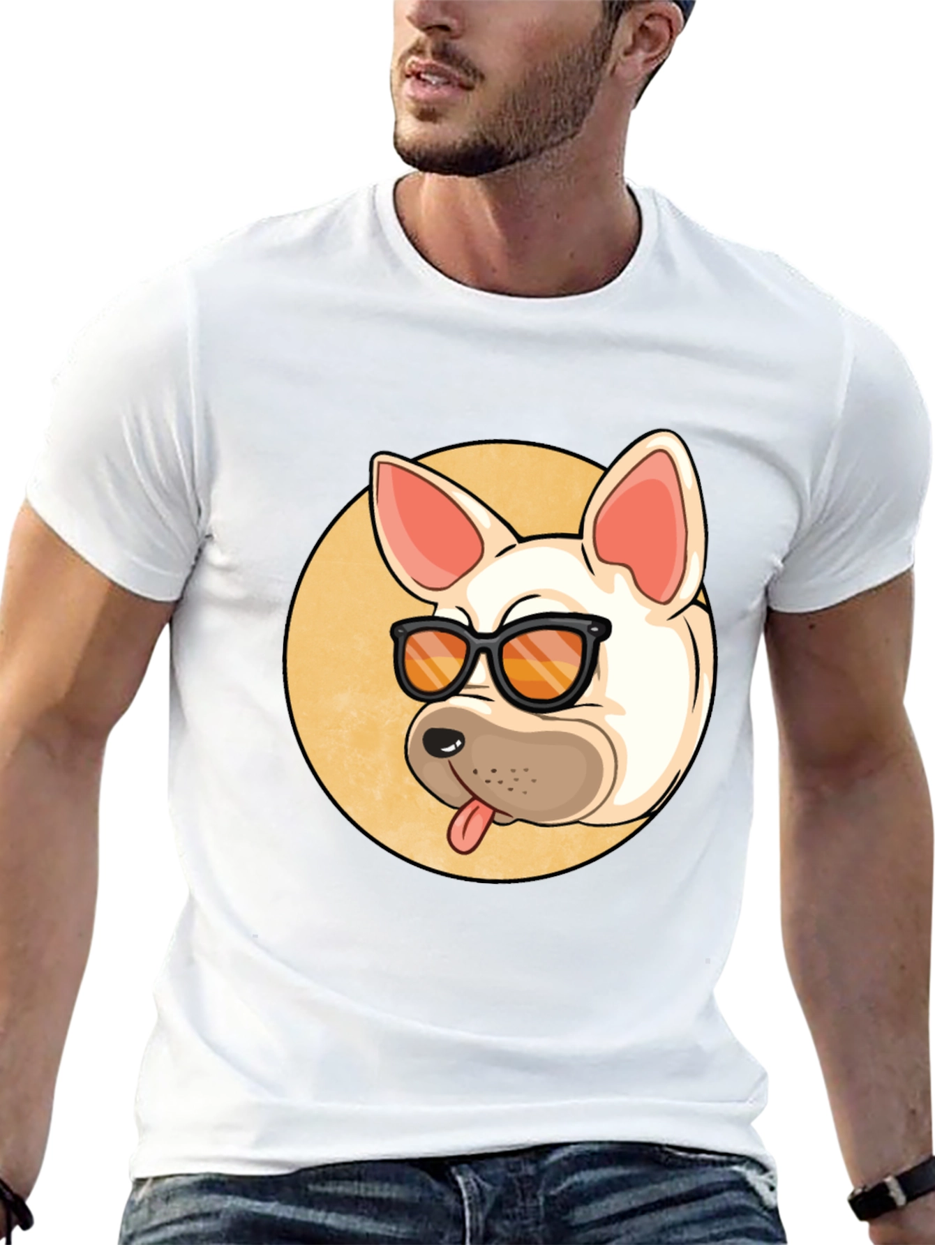 Cool Dog Graphic Tee