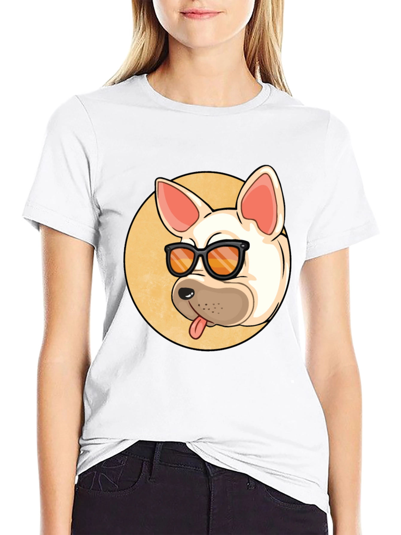 Cool Dog Graphic Tee