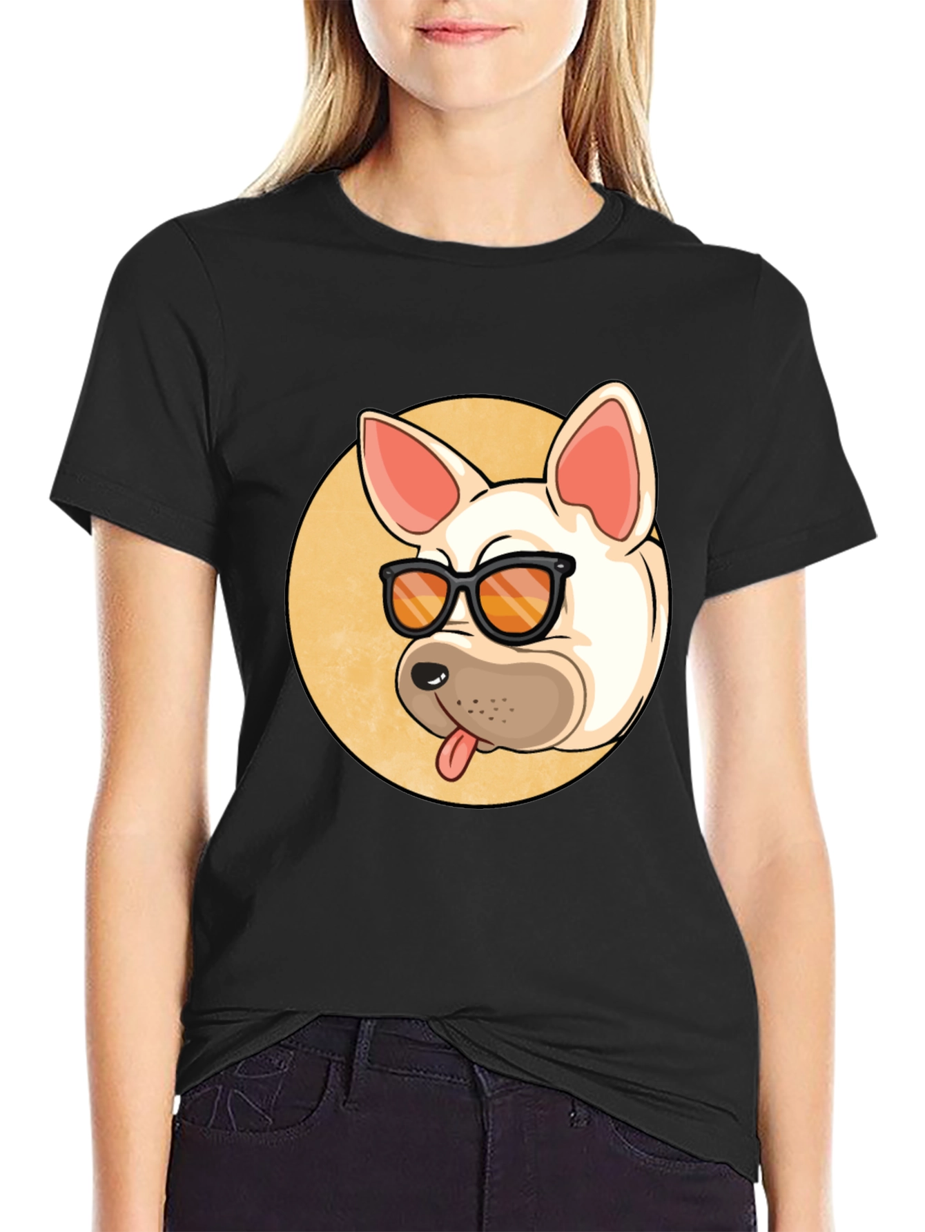 Cool Dog Graphic Tee