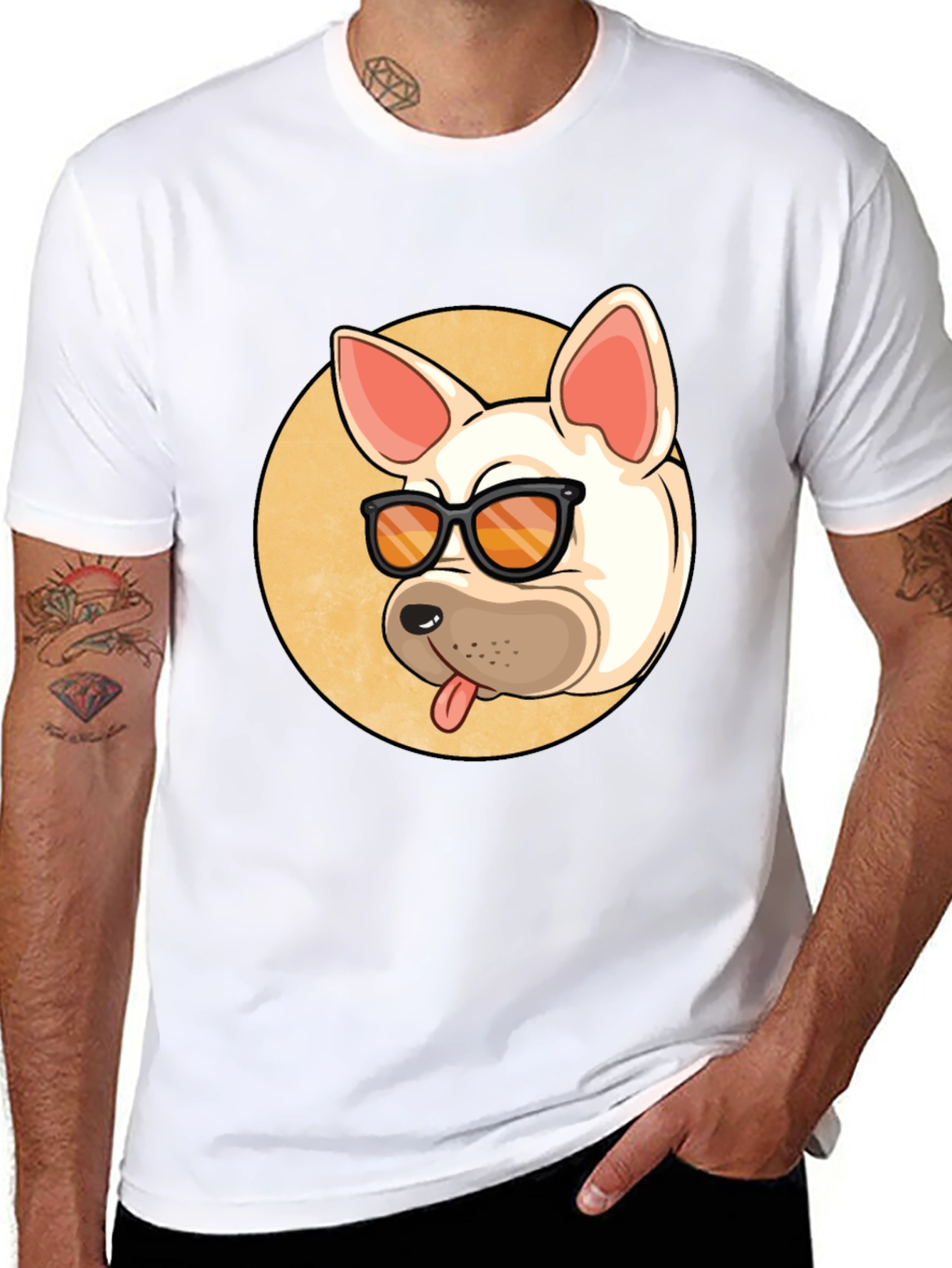 Cool Dog Graphic Tee
