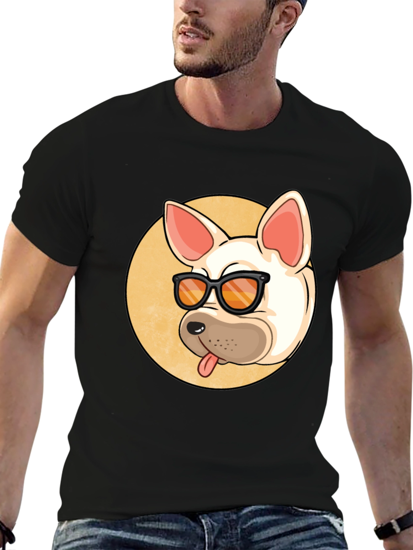 Cool Dog Graphic Tee
