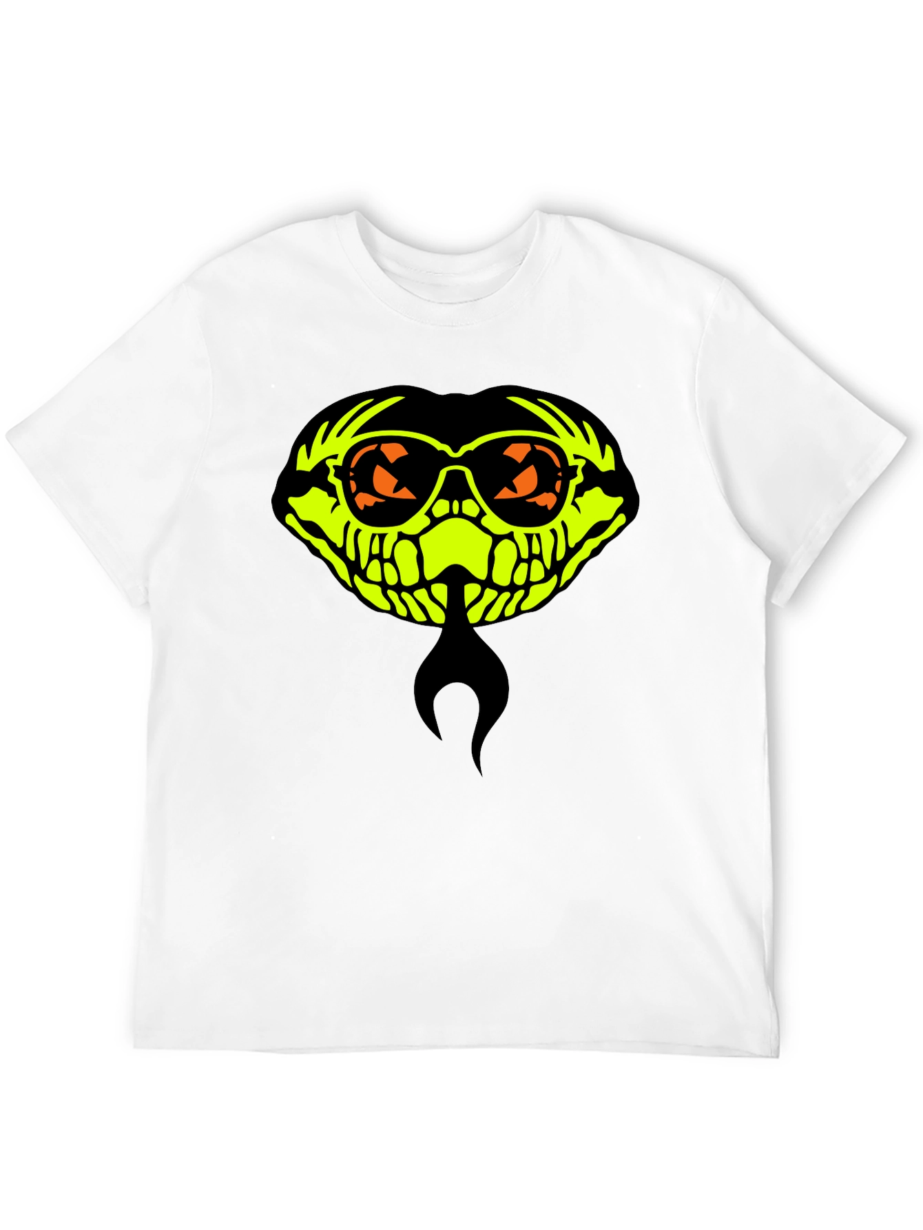 Cool Skull Graphic Black T-Shirt