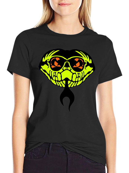 Cool Skull Graphic Black T-Shirt
