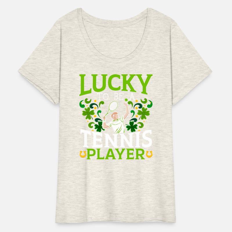 Lucky To Be A Tennis Player St. Patrick's Day