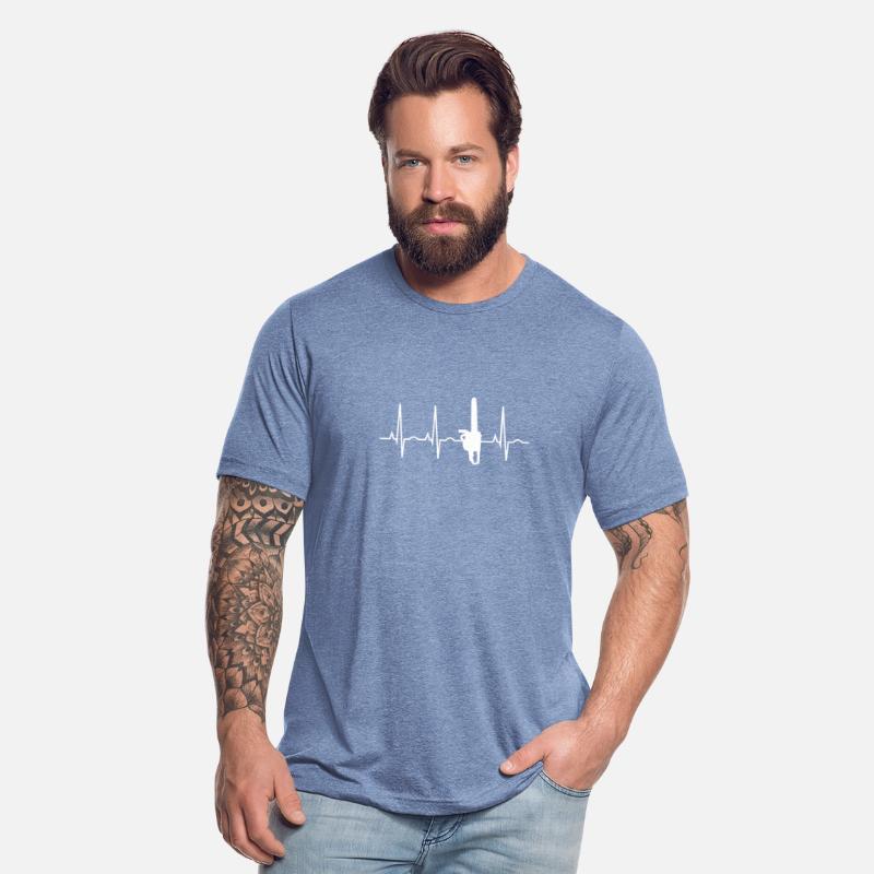 Lumberjack Chainsaw Heartbeat Arborist