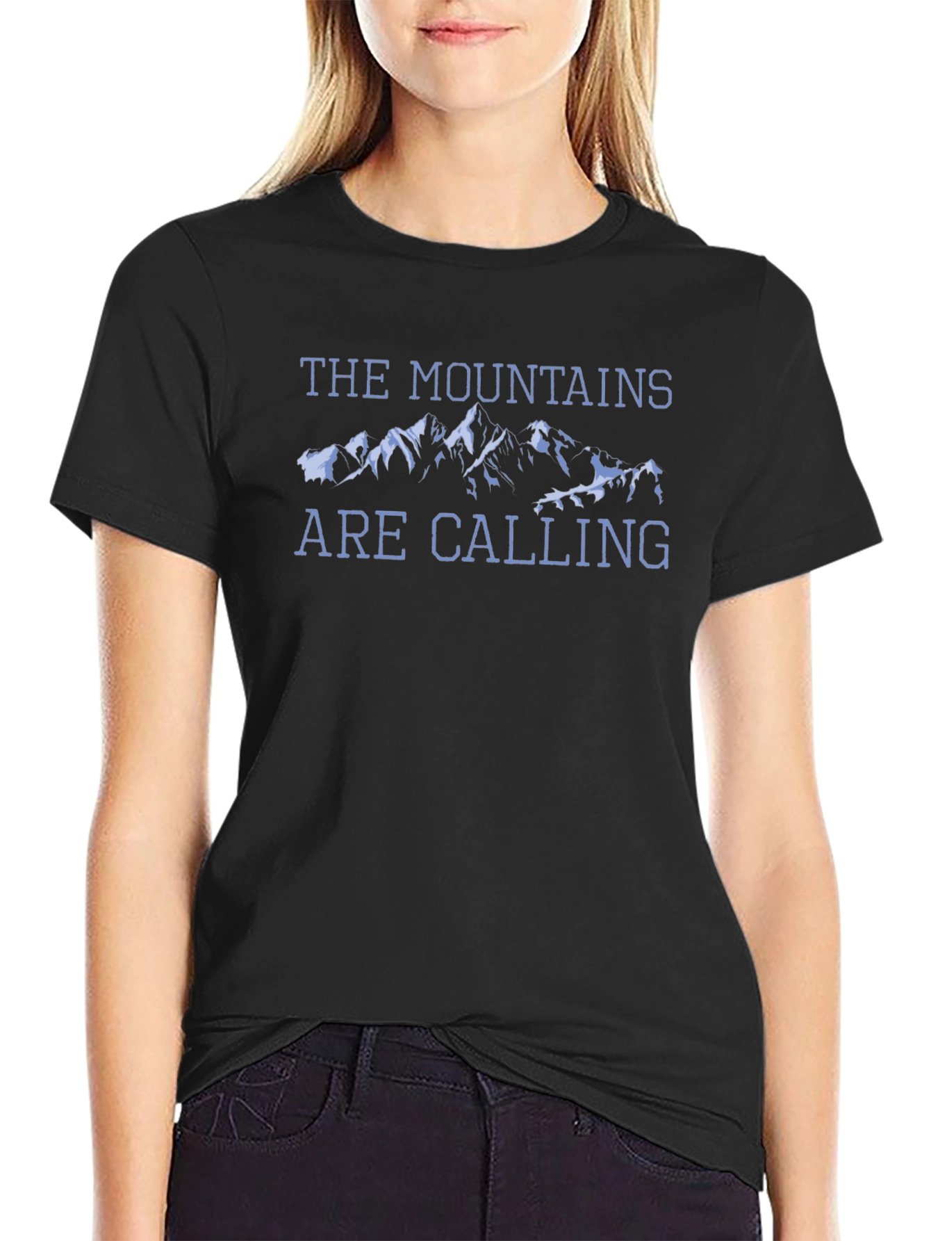 The Mountains Are Calling Graphic Tee