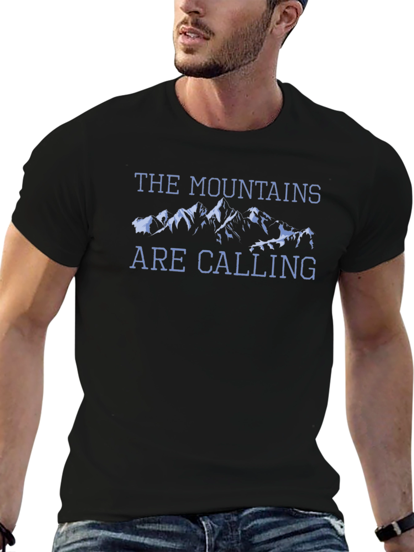 The Mountains Are Calling Graphic Tee