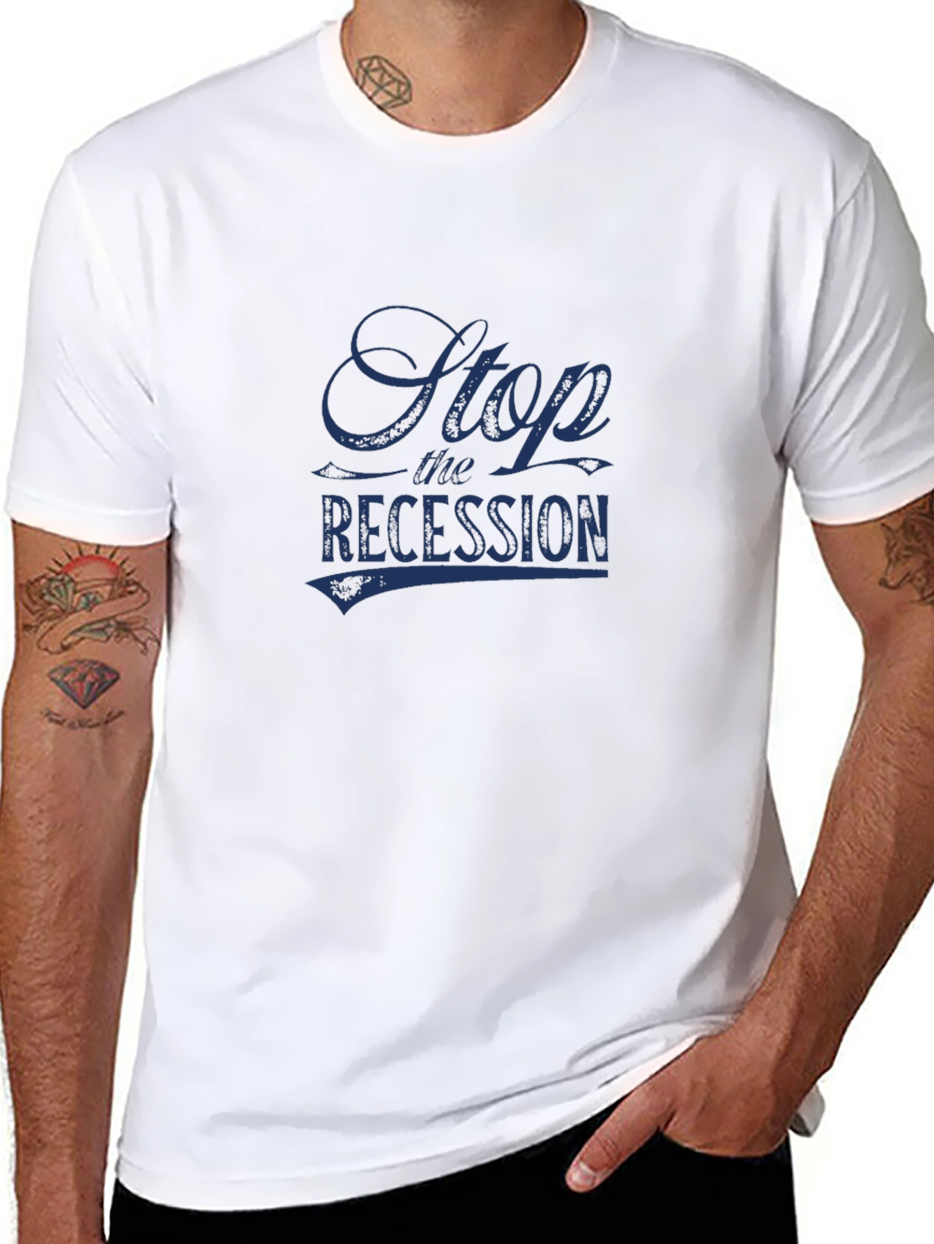 Stop the Recession Graphic Tee