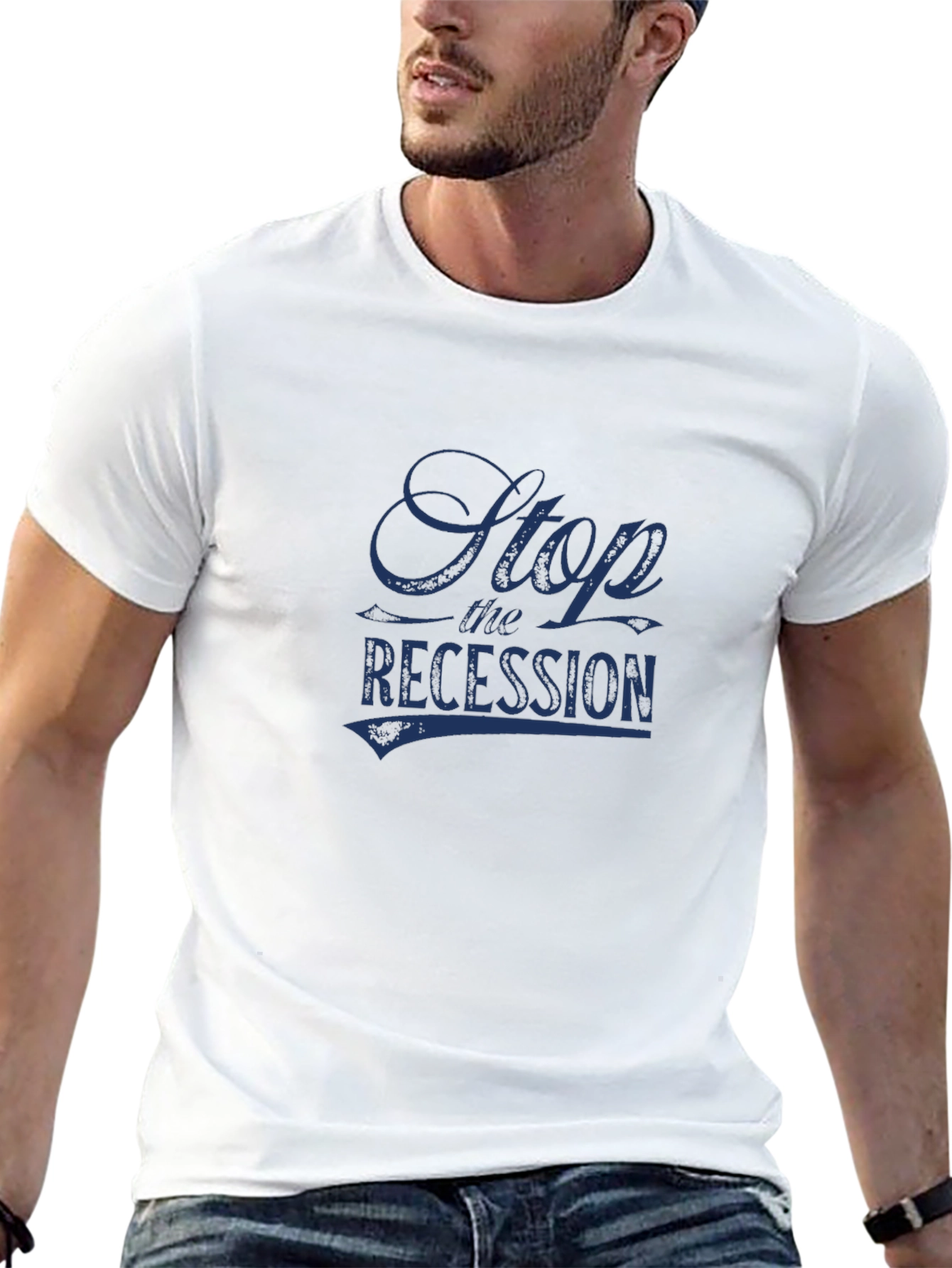 Stop the Recession Graphic Tee