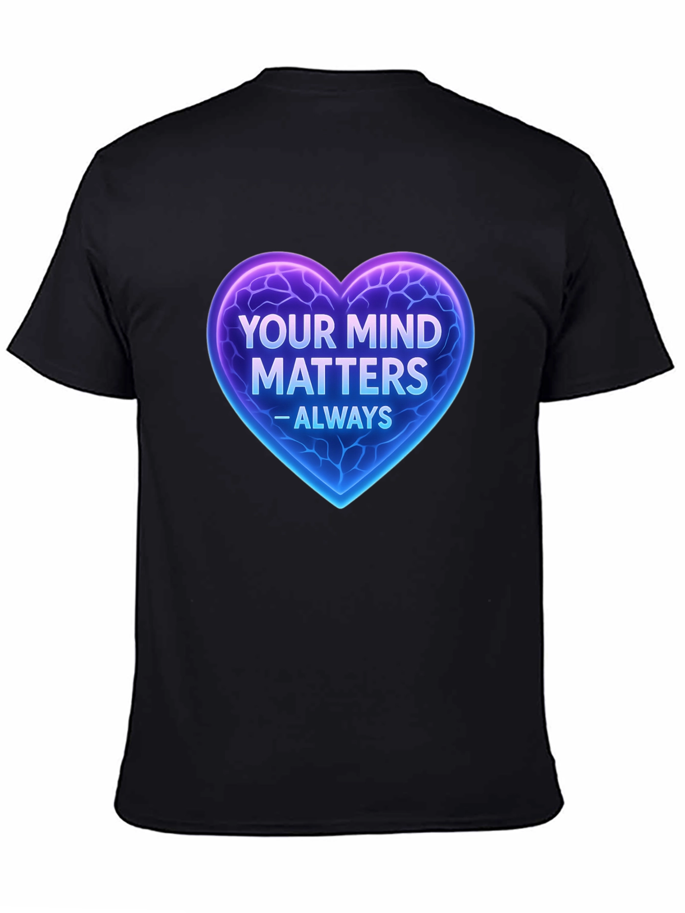 Your Mind Matters Heart Graphic T-Shirt