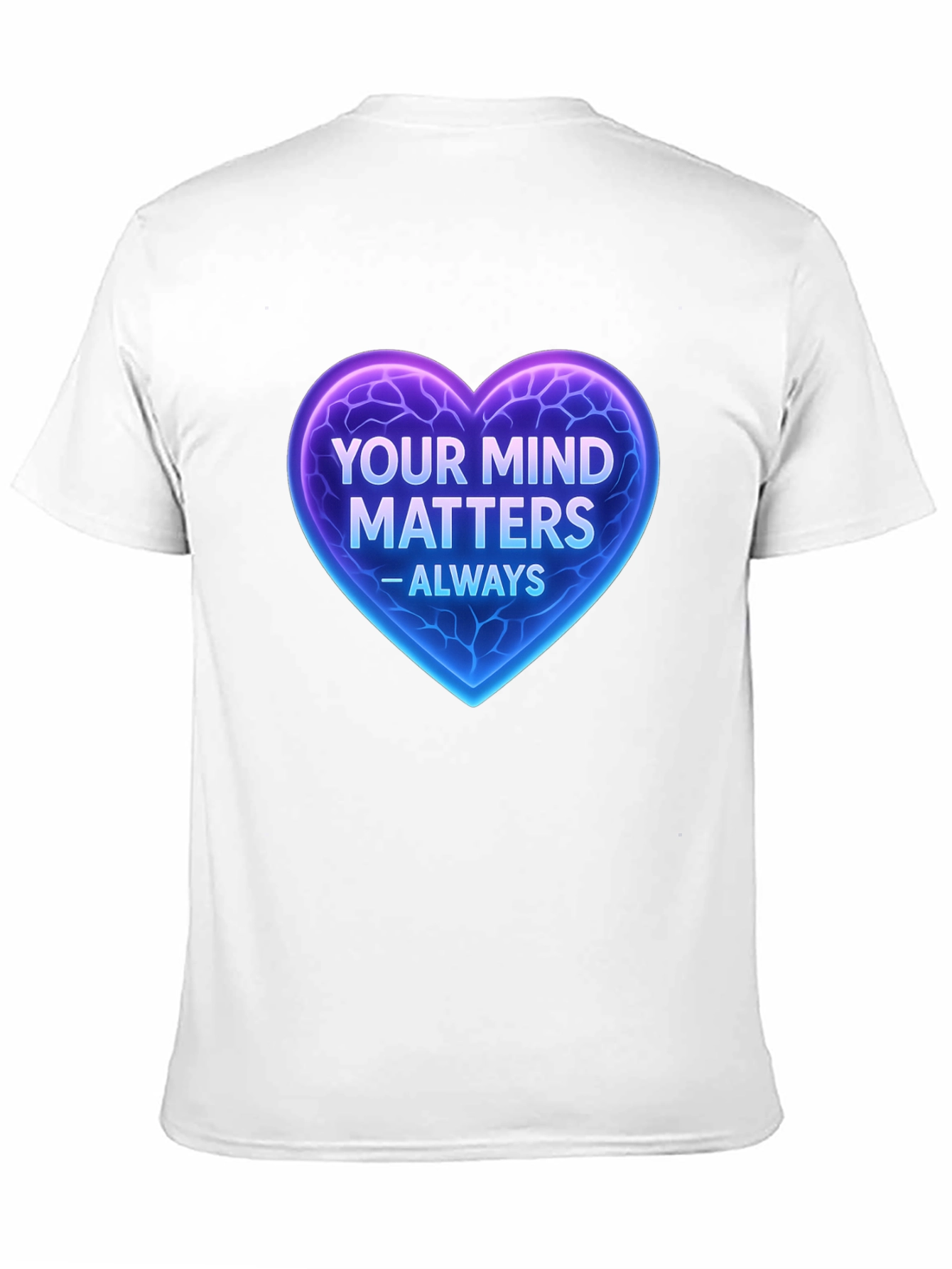 Your Mind Matters Heart Graphic T-Shirt