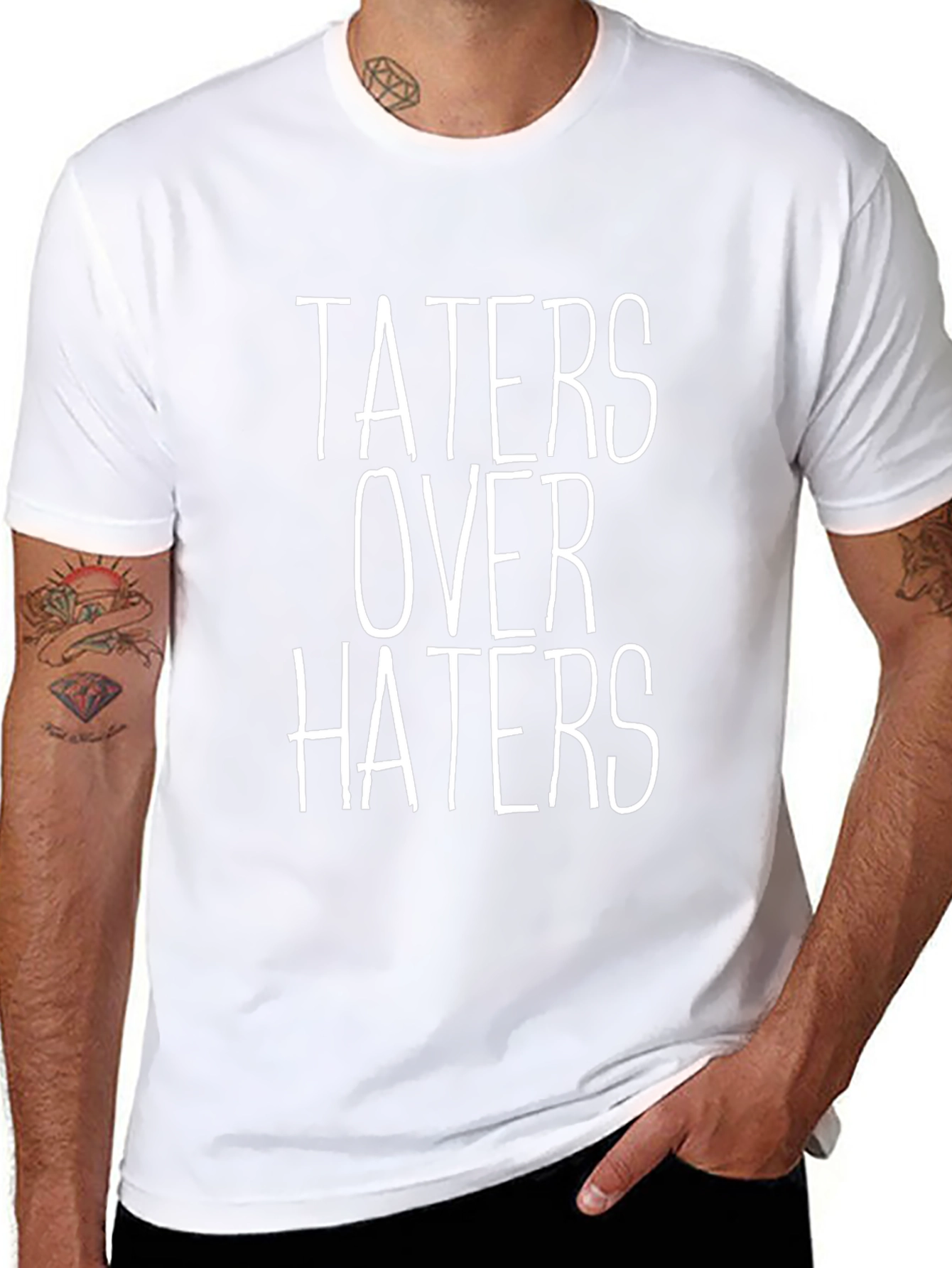 Taters Over Haters Graphic T-Shirt
