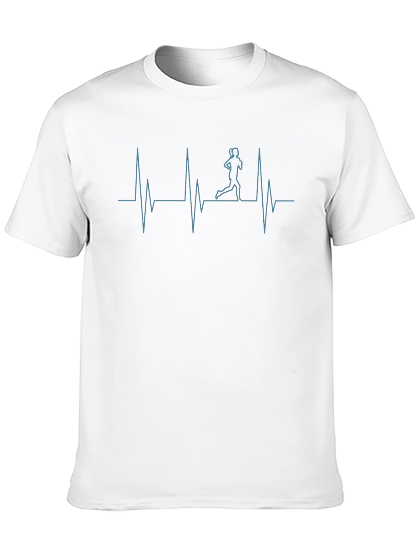 Runner Heartbeat Graphic Tee