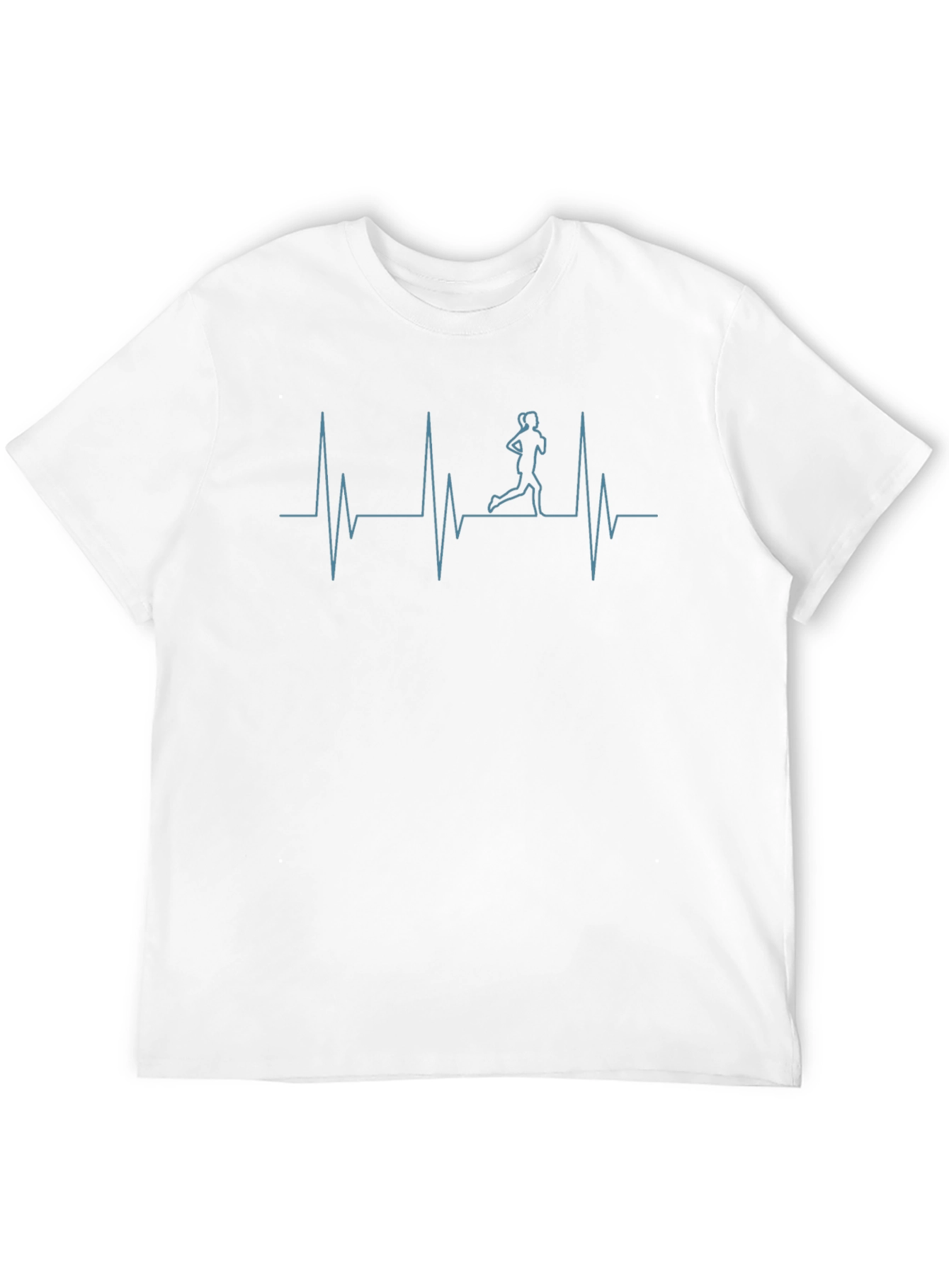 Runner Heartbeat Graphic Tee
