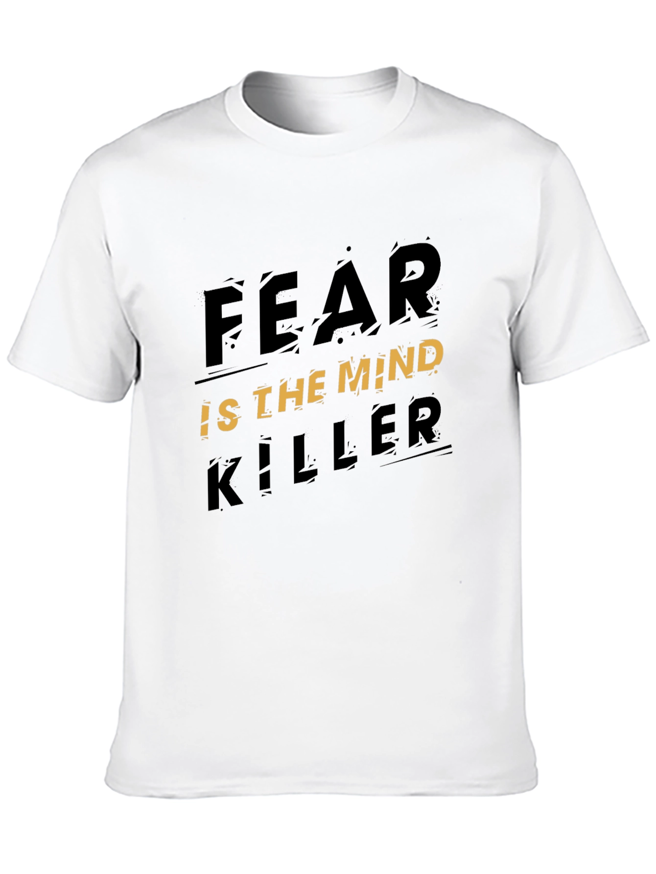 Fear is the Mind Killer Black Graphic T-Shirt