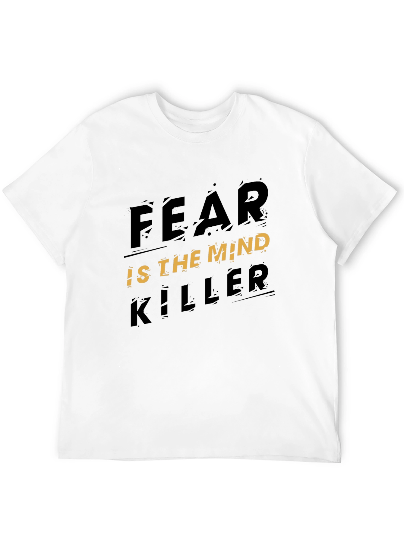 Fear is the Mind Killer Black Graphic T-Shirt