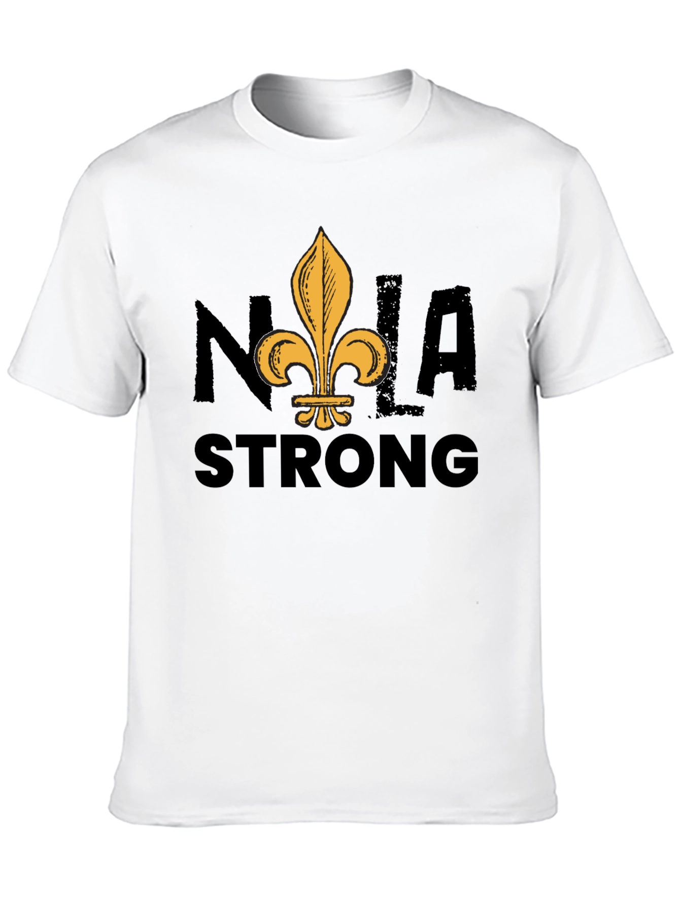 NOLA Strong Graphic Tee - Black