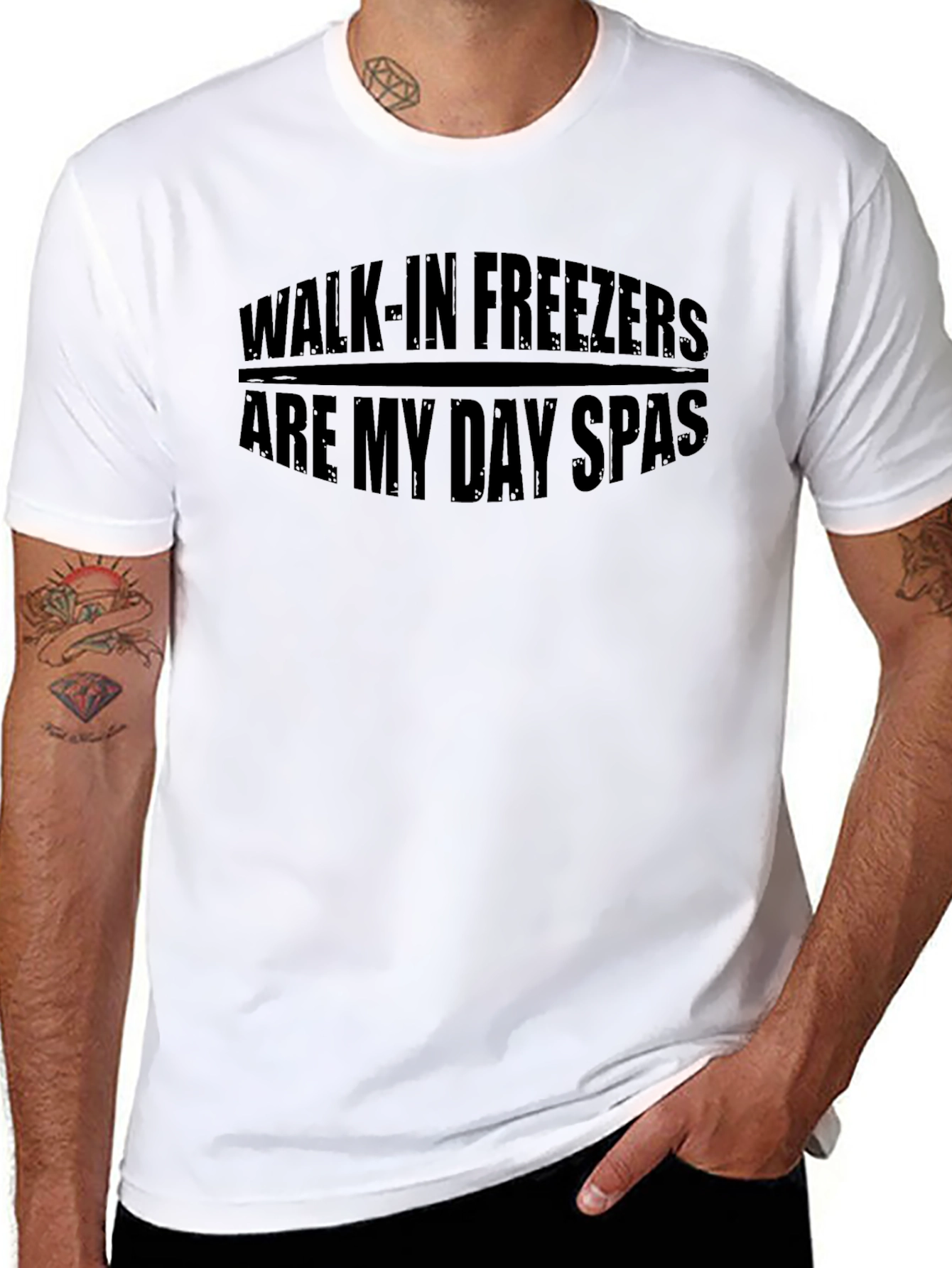 Walk-in Freezers T-Shirt Funny Work Humor