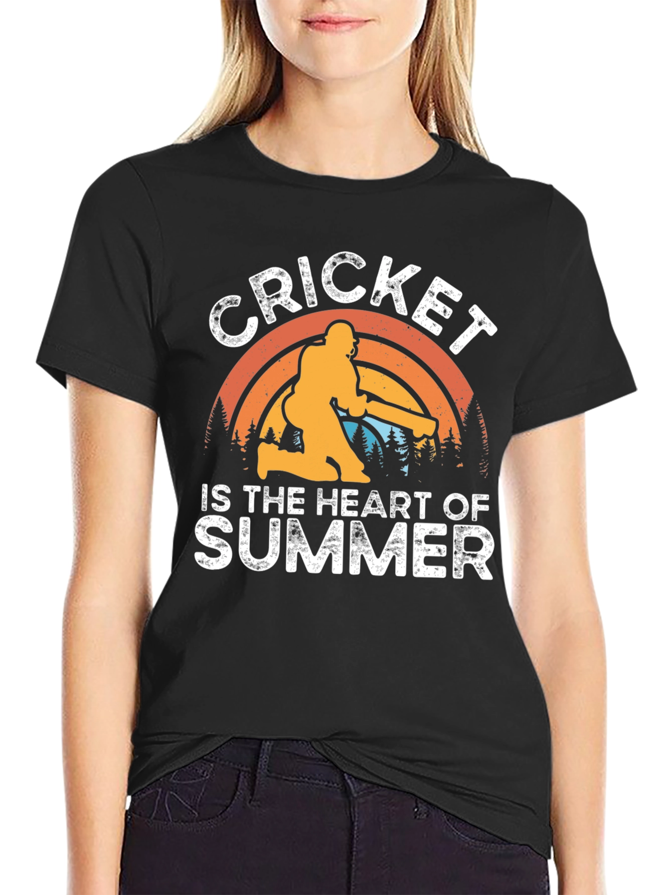 Cricket is the Heart of Summer T-Shirt