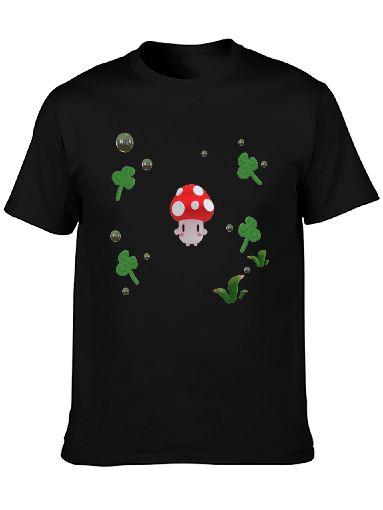Lucky Mushroom Graphic T-Shirt