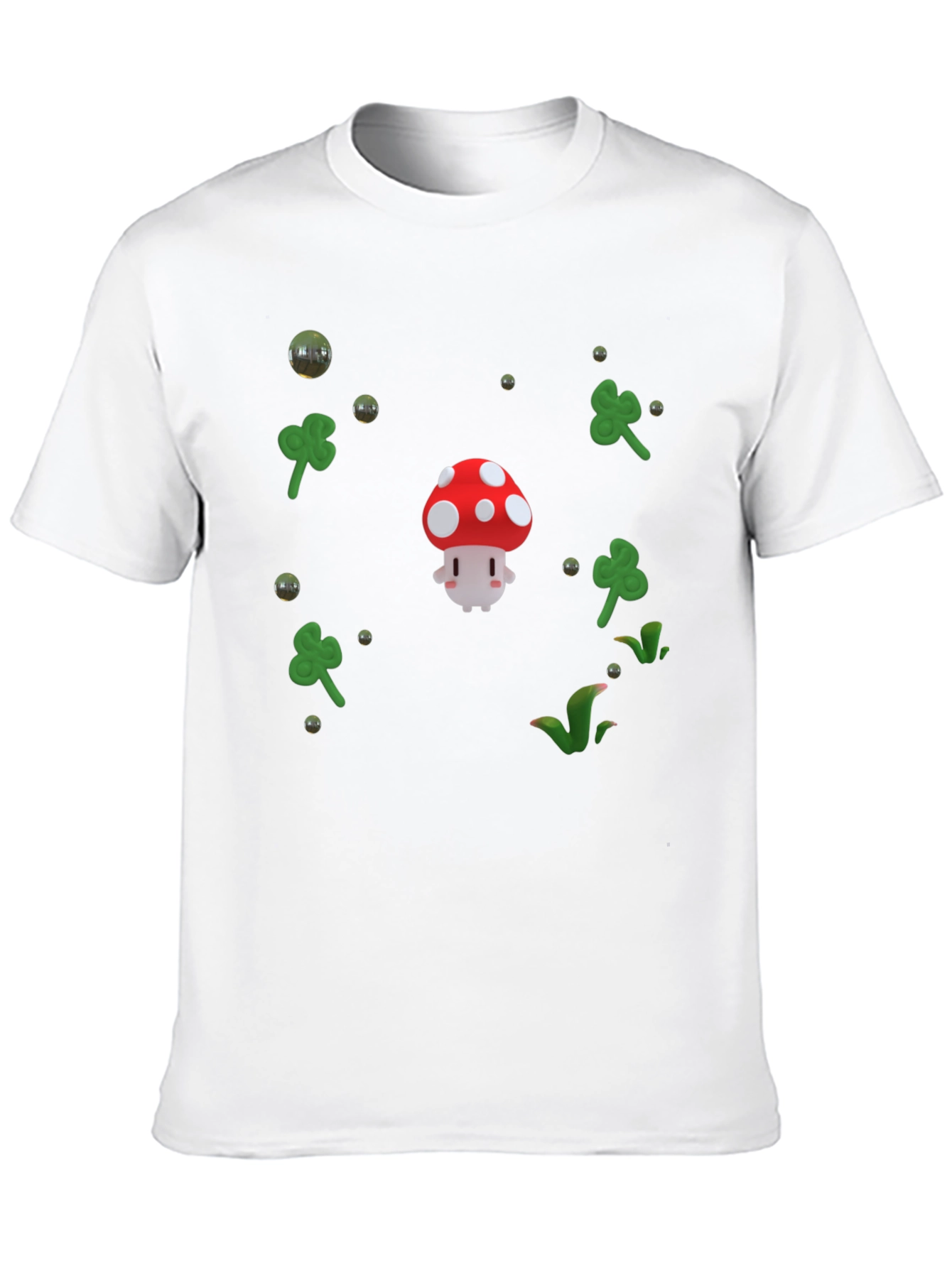 Lucky Mushroom Graphic T-Shirt