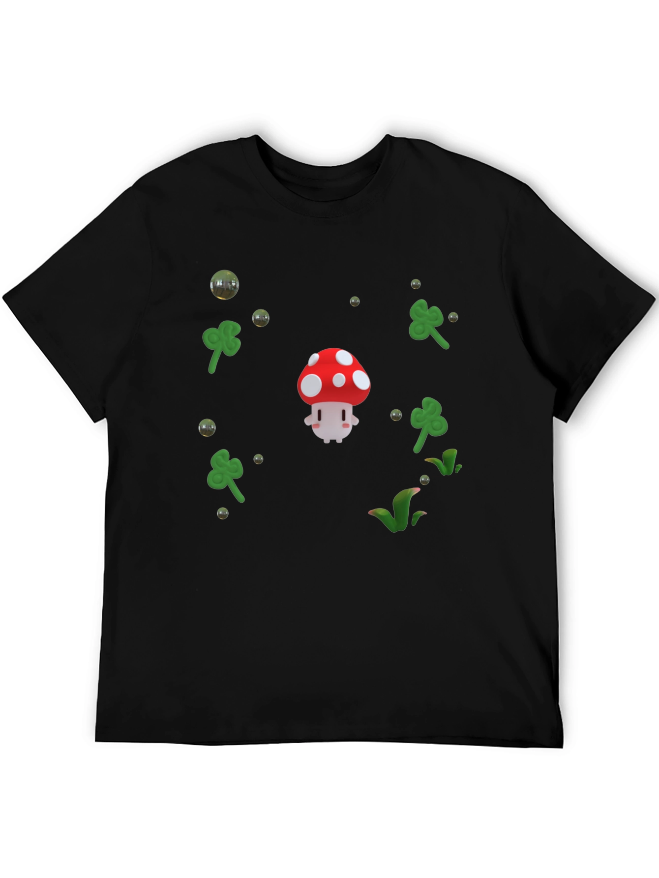 Lucky Mushroom Graphic T-Shirt