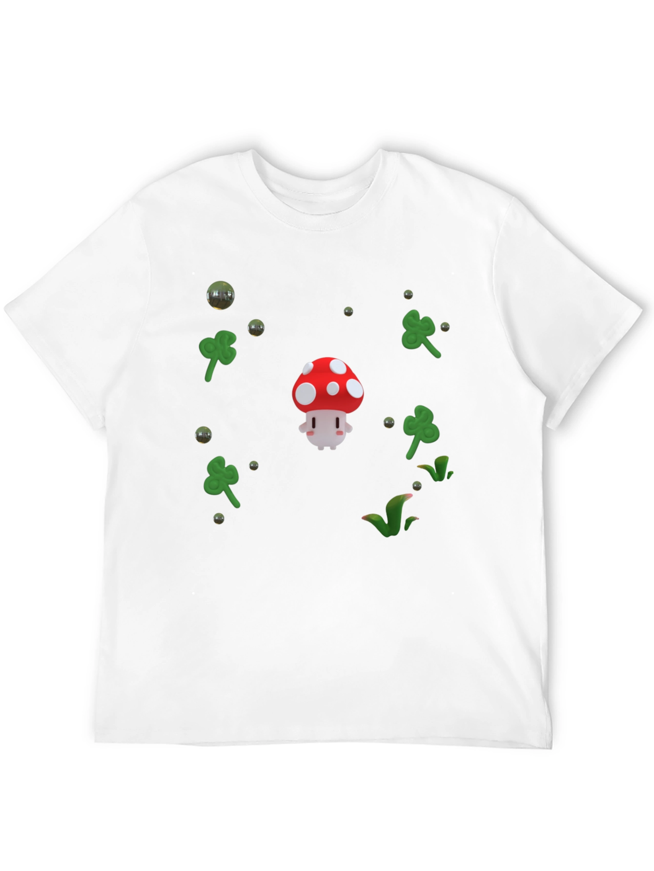 Lucky Mushroom Graphic T-Shirt