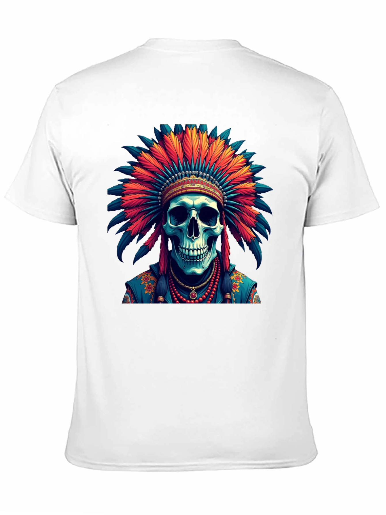 Skull Chief T-Shirt - Unique Graphic Tee