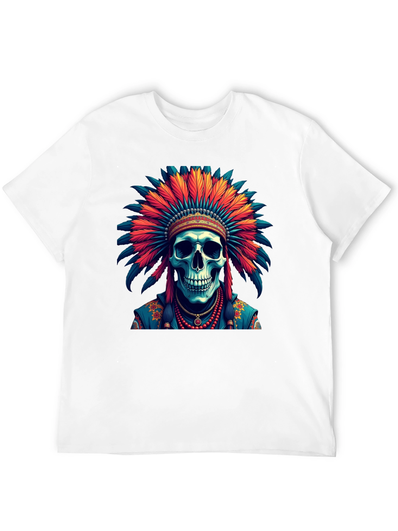 Skull Chief T-Shirt - Unique Graphic Tee