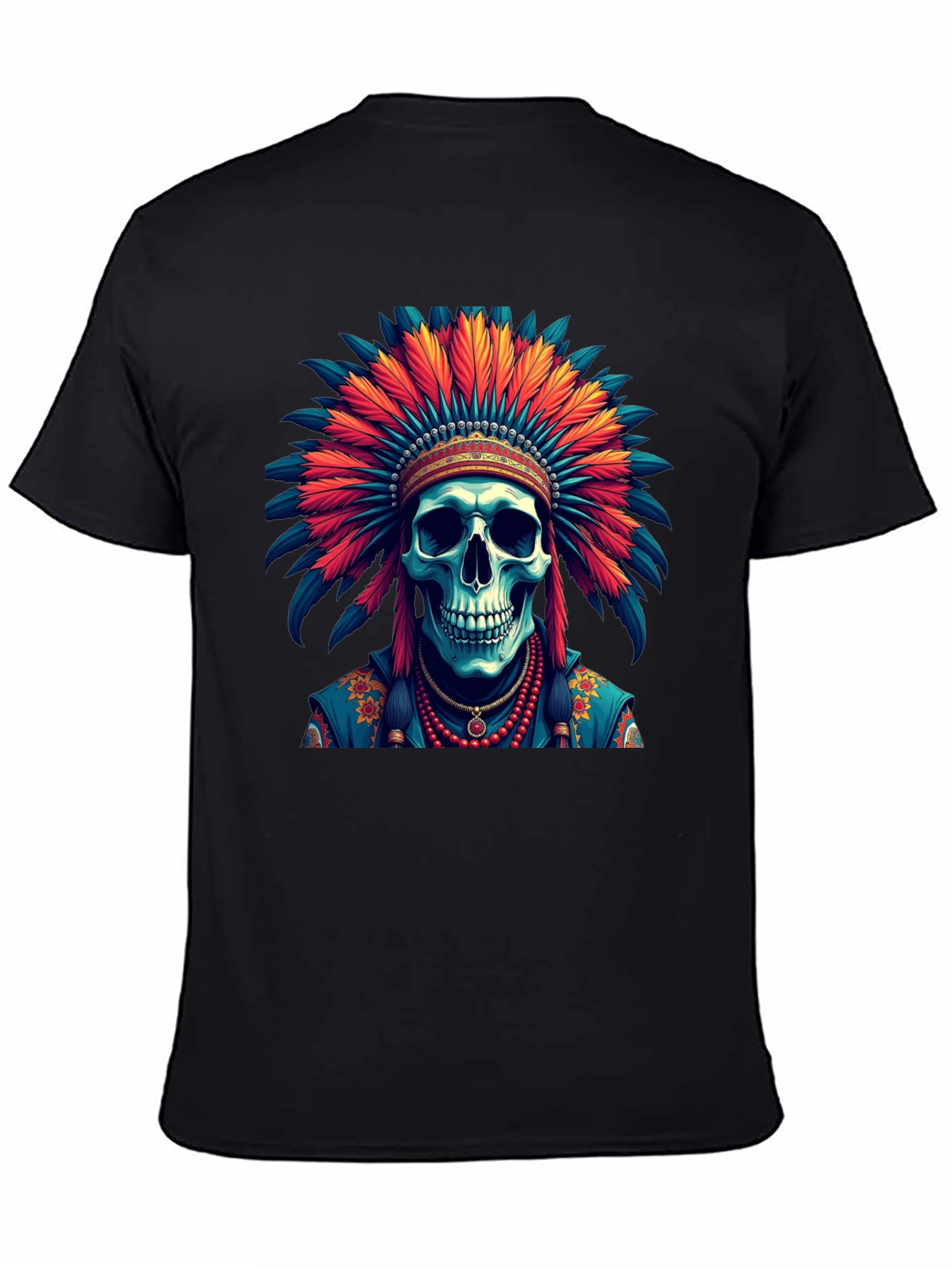 Skull Chief T-Shirt - Unique Graphic Tee