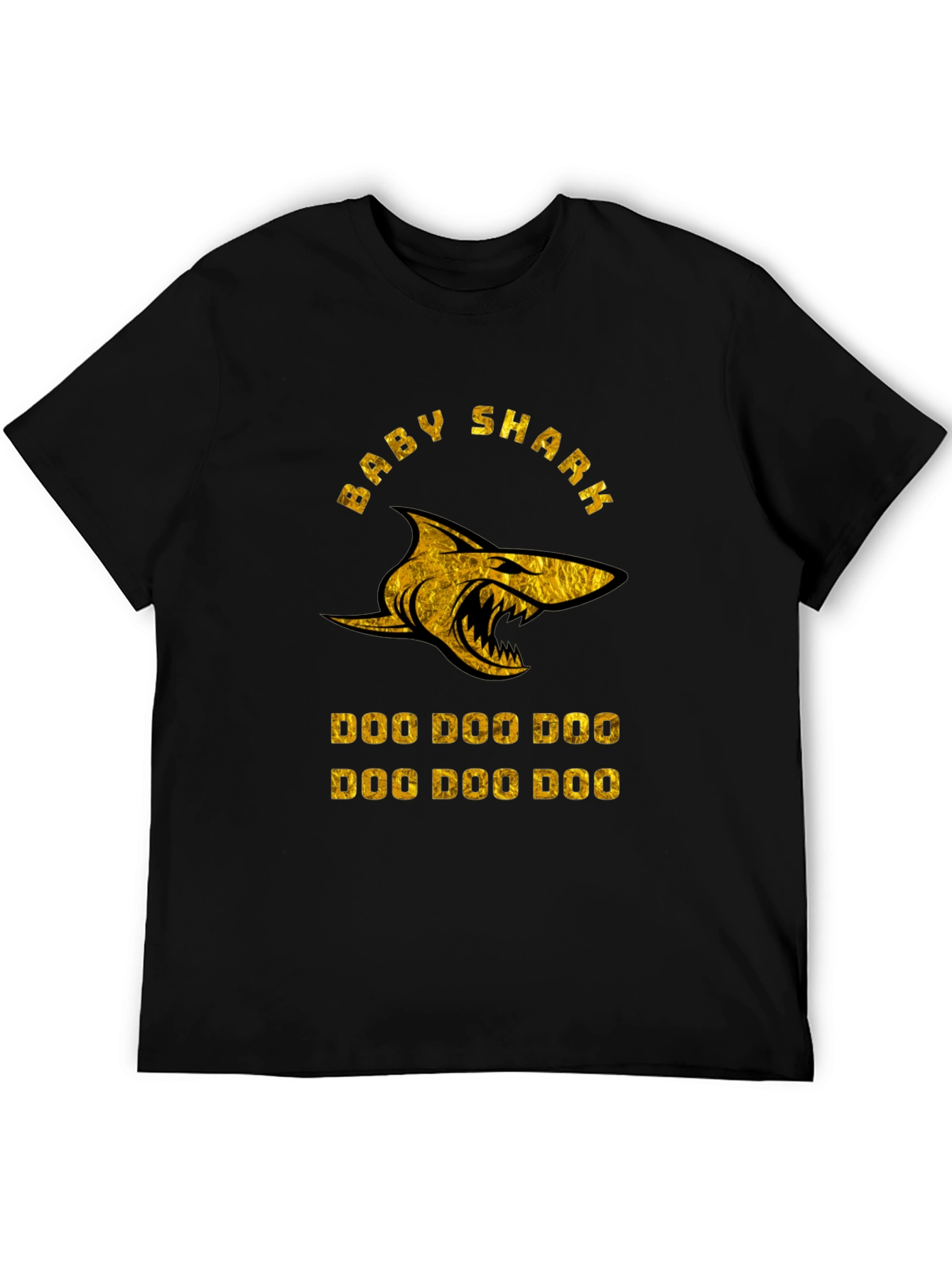 Baby Shark T-Shirt - Doo Doo Doo Gold