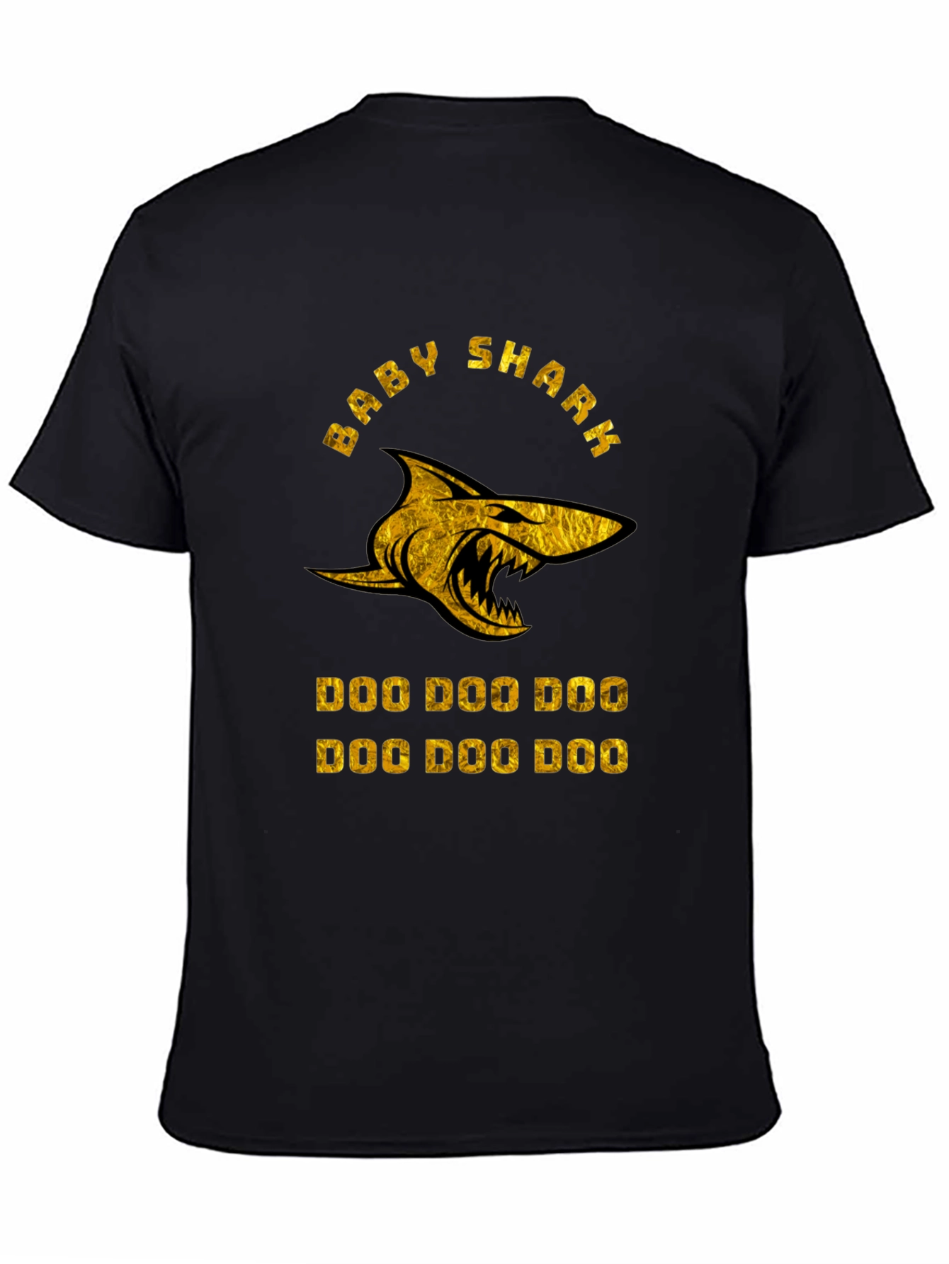 Baby Shark T-Shirt - Doo Doo Doo Gold