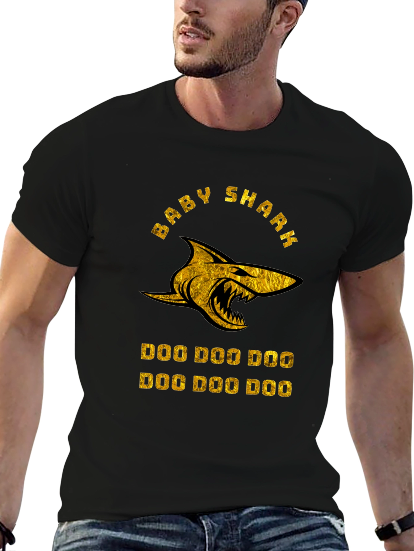 Baby Shark T-Shirt - Doo Doo Doo Gold