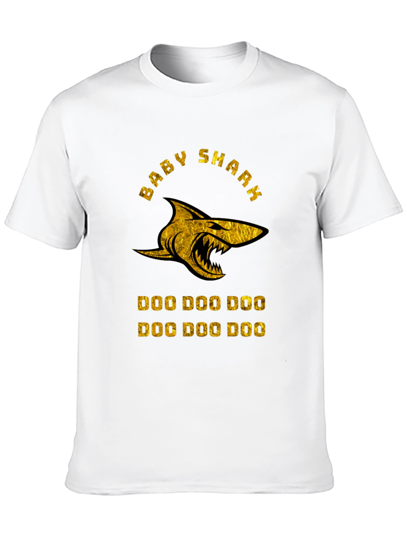 Baby Shark T-Shirt - Doo Doo Doo Gold