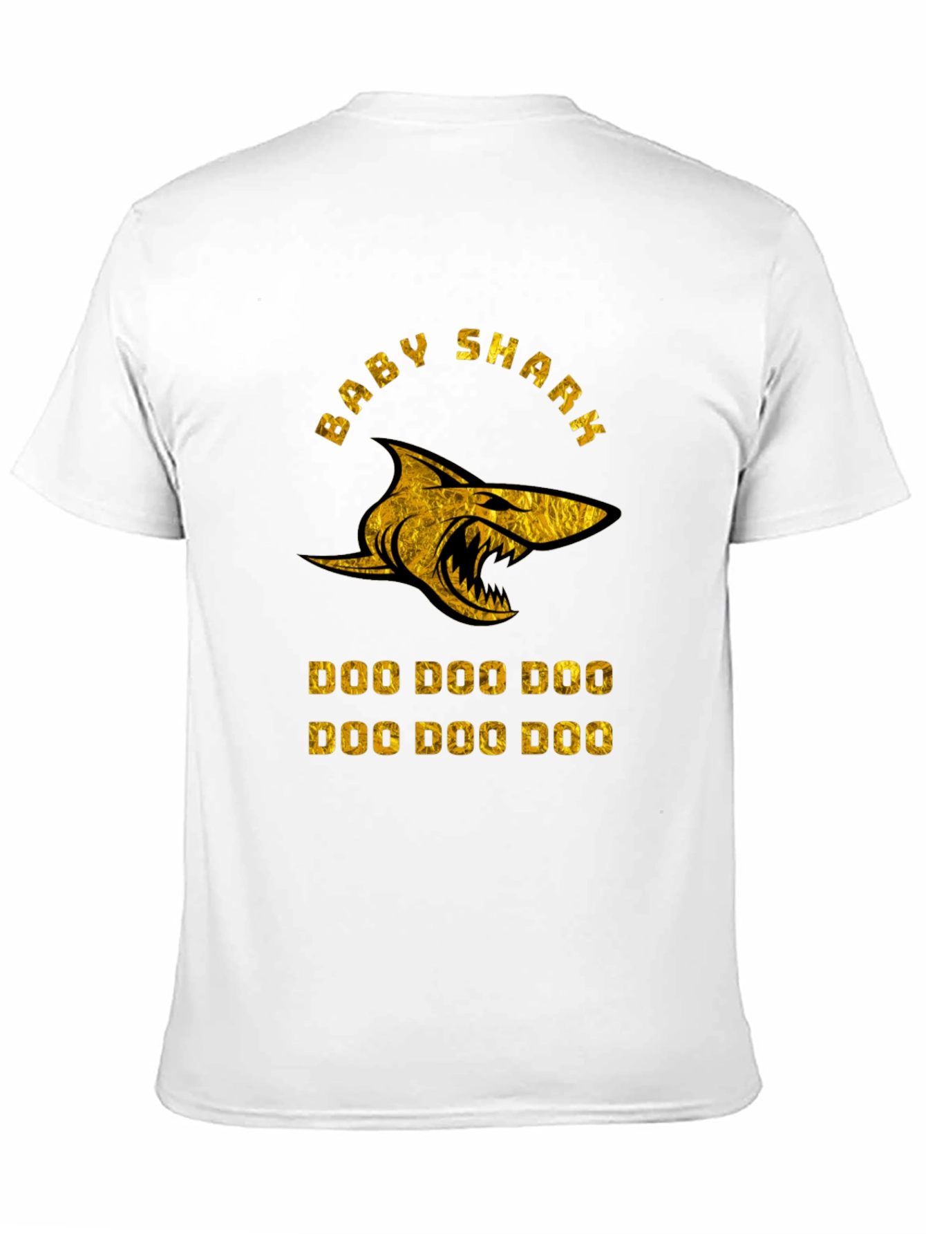 Baby Shark T-Shirt - Doo Doo Doo Gold