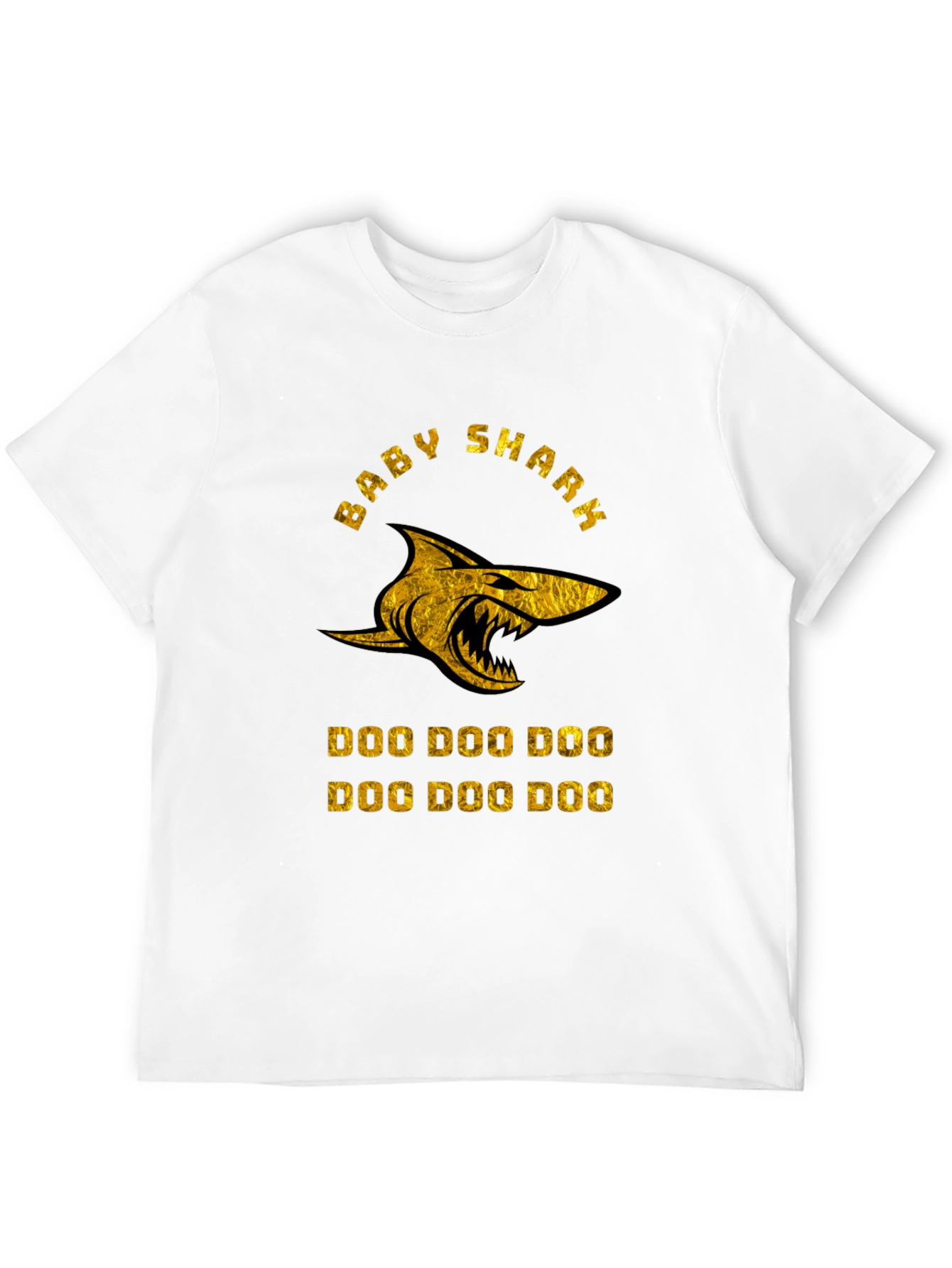 Baby Shark T-Shirt - Doo Doo Doo Gold