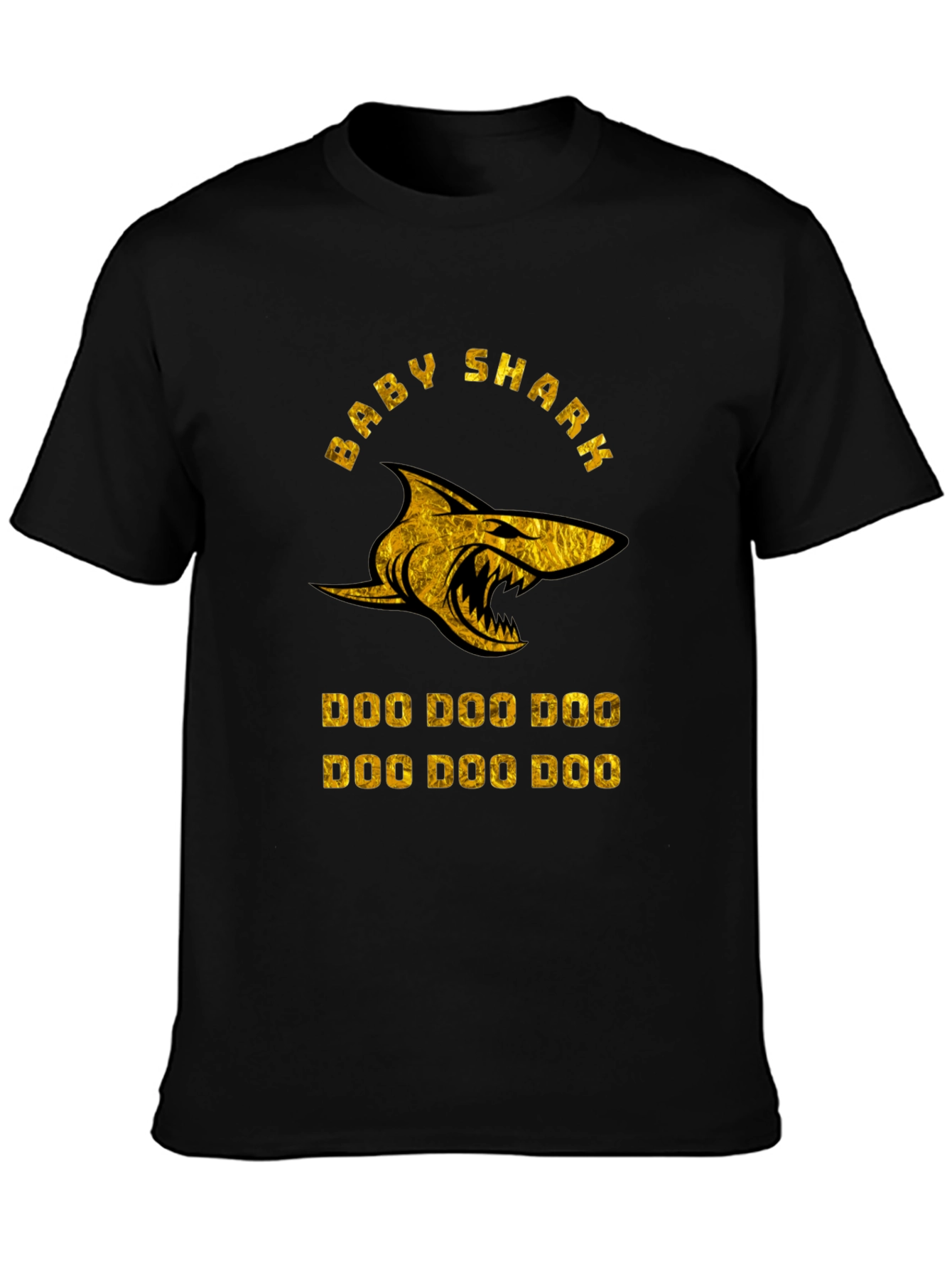 Baby Shark T-Shirt - Doo Doo Doo Gold