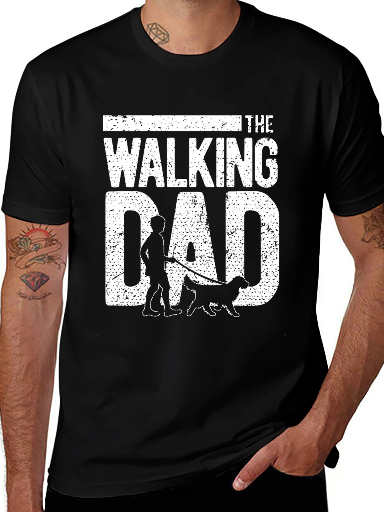 The Walking Dad T-Shirt - Fathers Day Gift