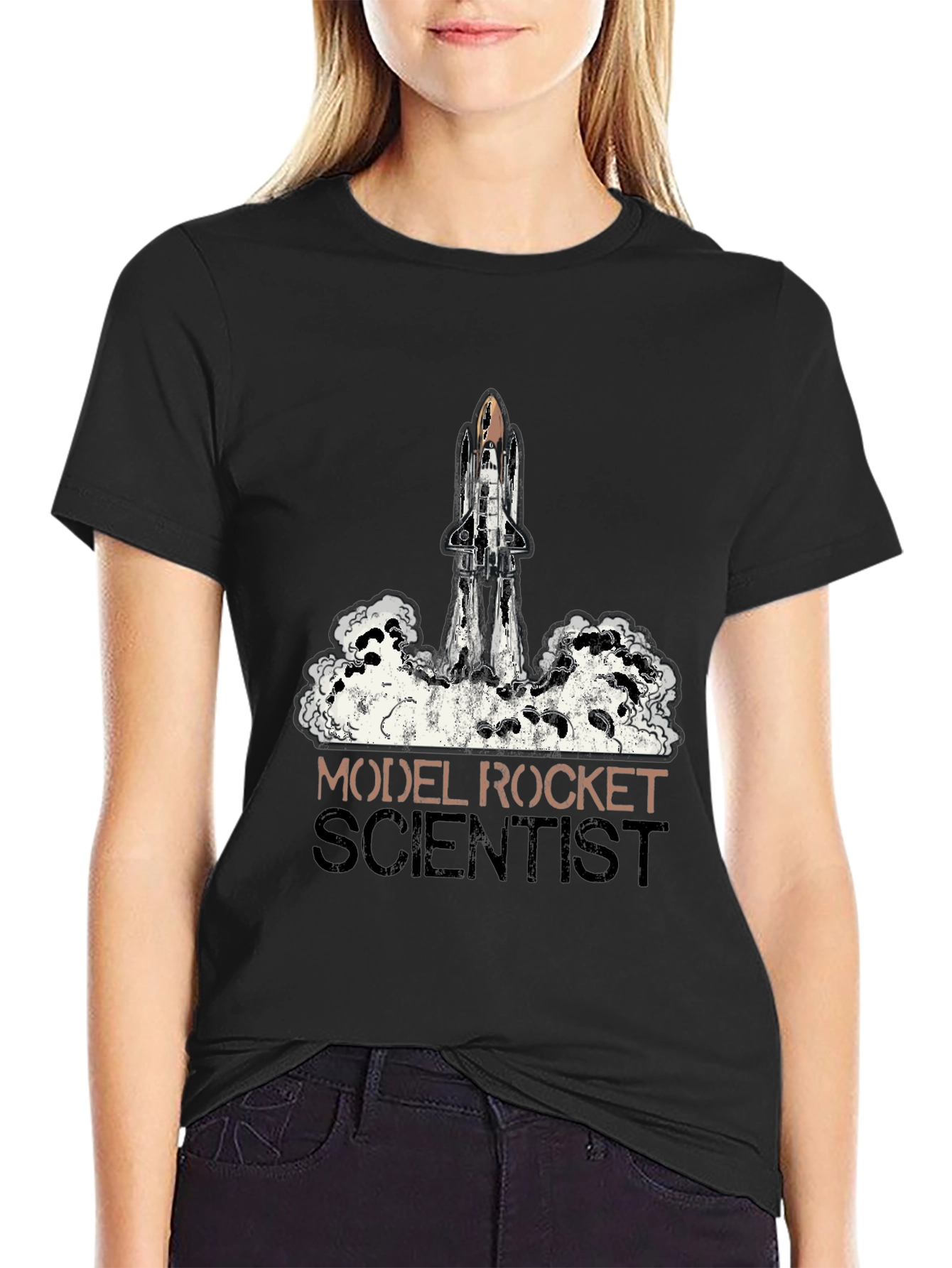 Model Rocket Scientist Graphic Tee