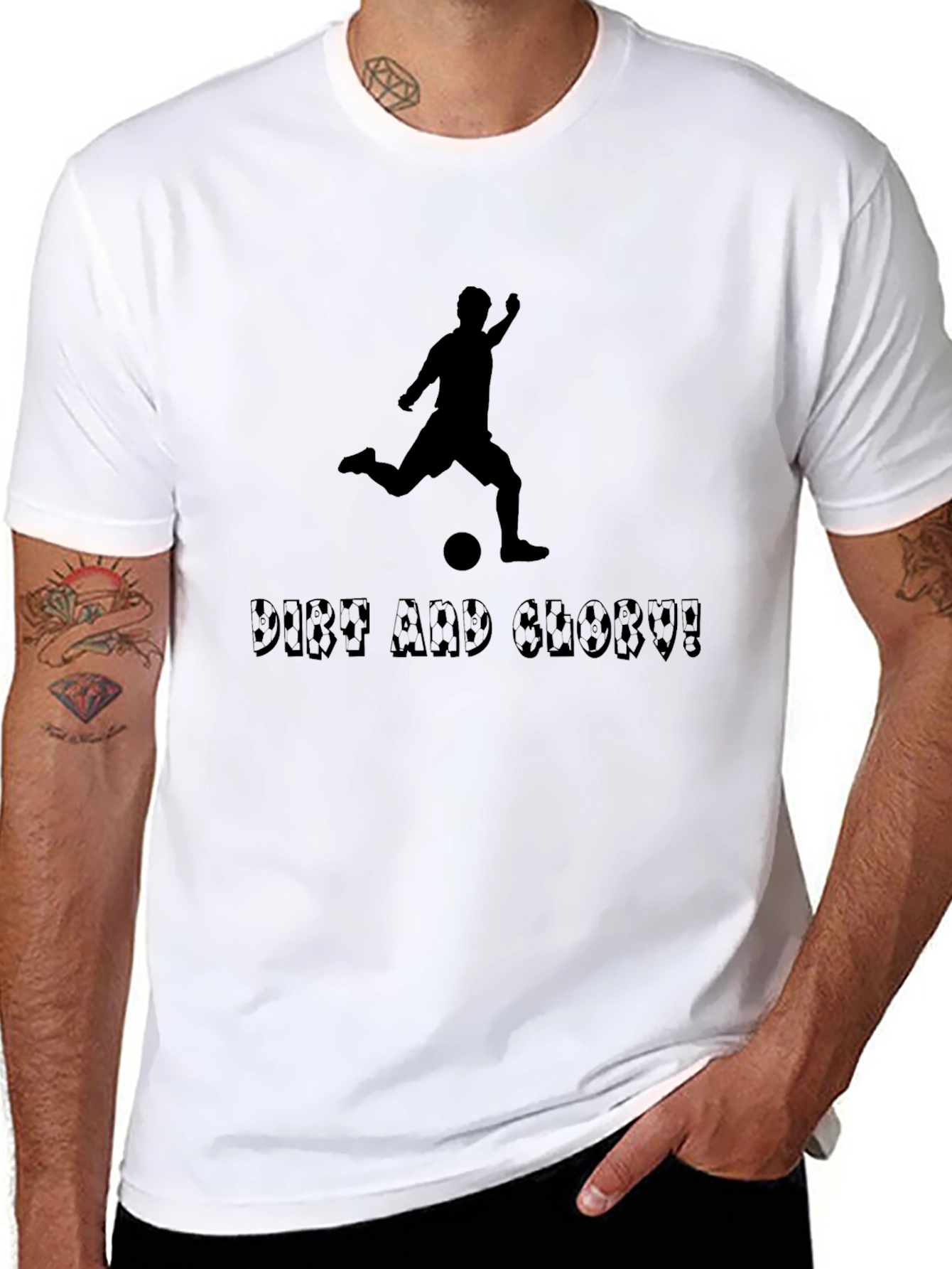 Dirt and Glory Soccer T-Shirt