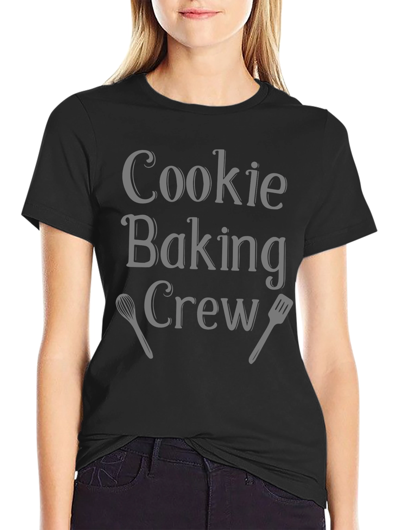 Cookie Baking Crew Graphic T-Shirt